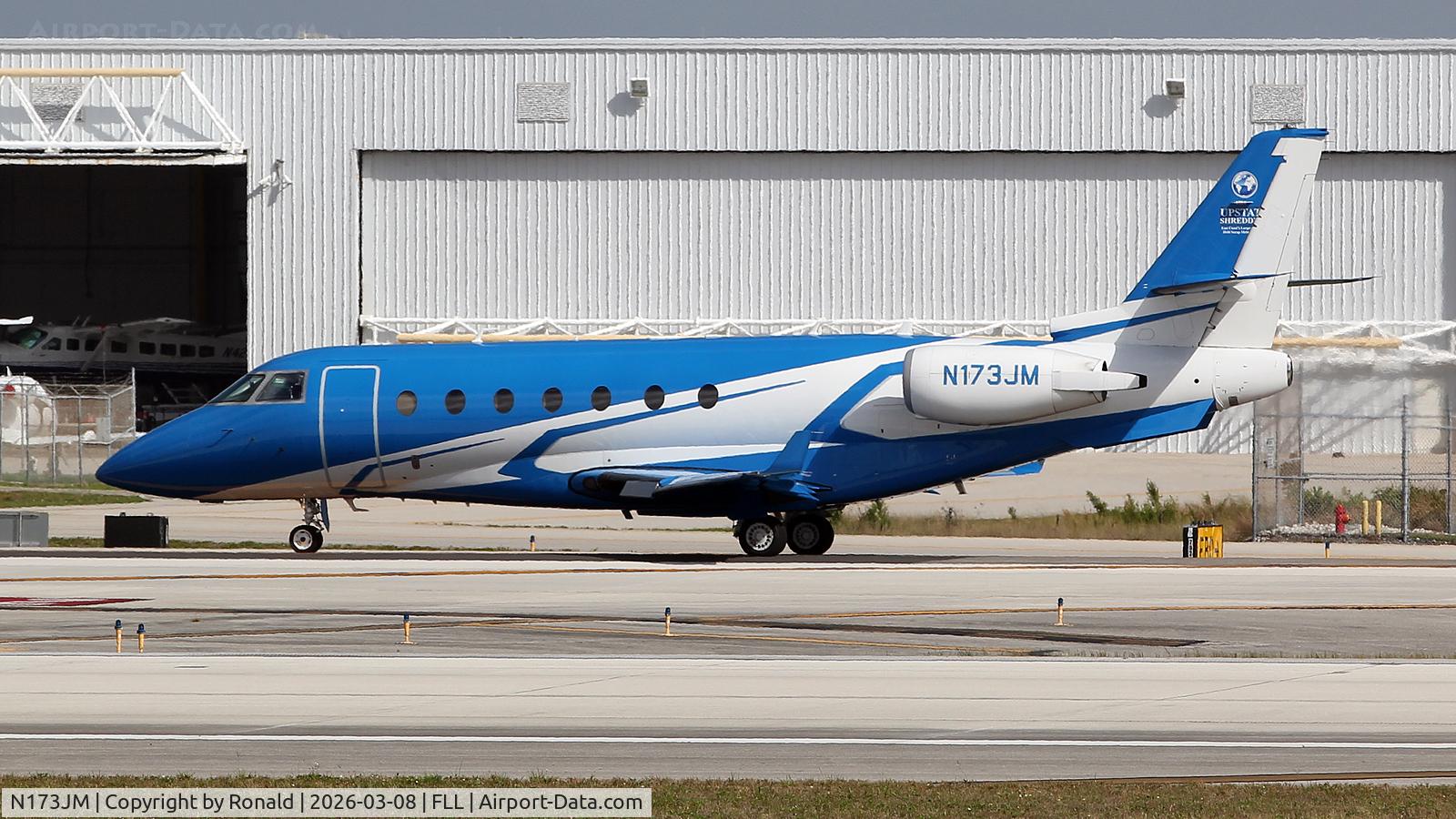 N173JM, 2005 Israel Aircraft Industries Gulfstream 200 C/N 122, at fll