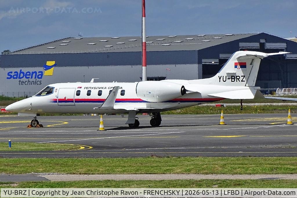 YU-BRZ, 1991 Learjet Inc 31A C/N 045, Avio Service-Government of Serbia