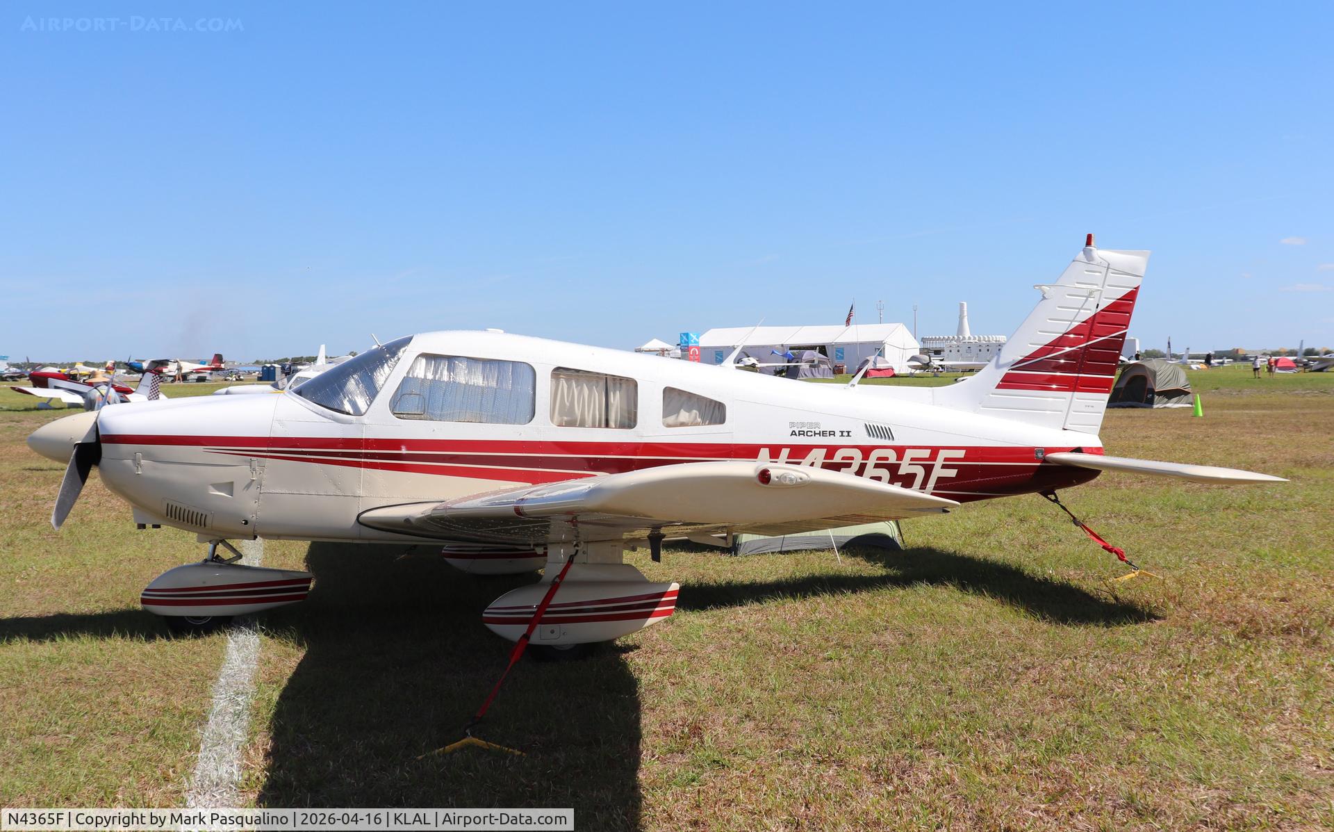 N4365F, 1984 Piper PA-28-181 Archer II, c/n 28-8490082, Piper PA-28-181