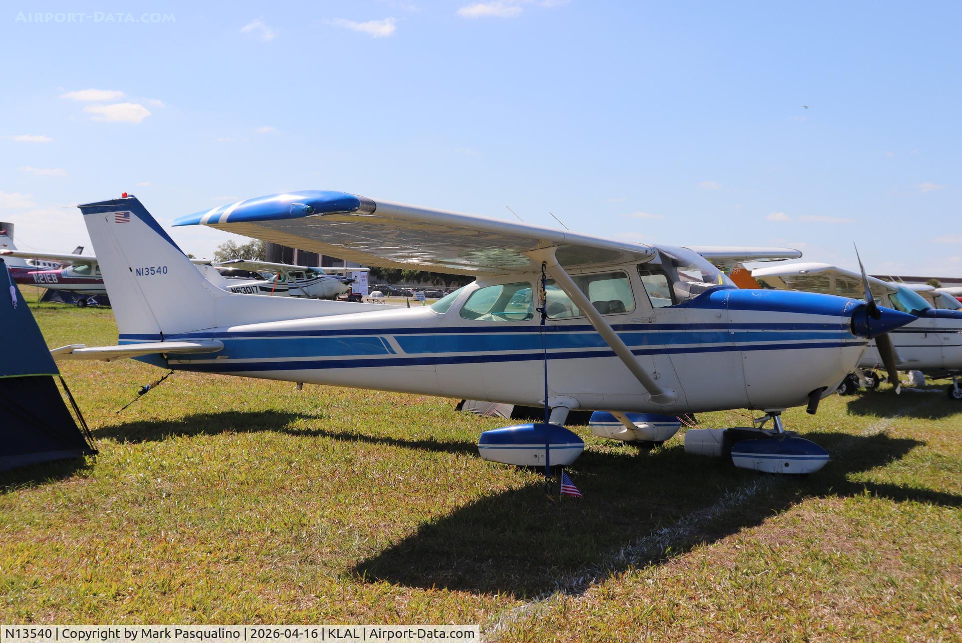 N13540, 1973 Cessna 172M C/N 17262834, Cessna 172M