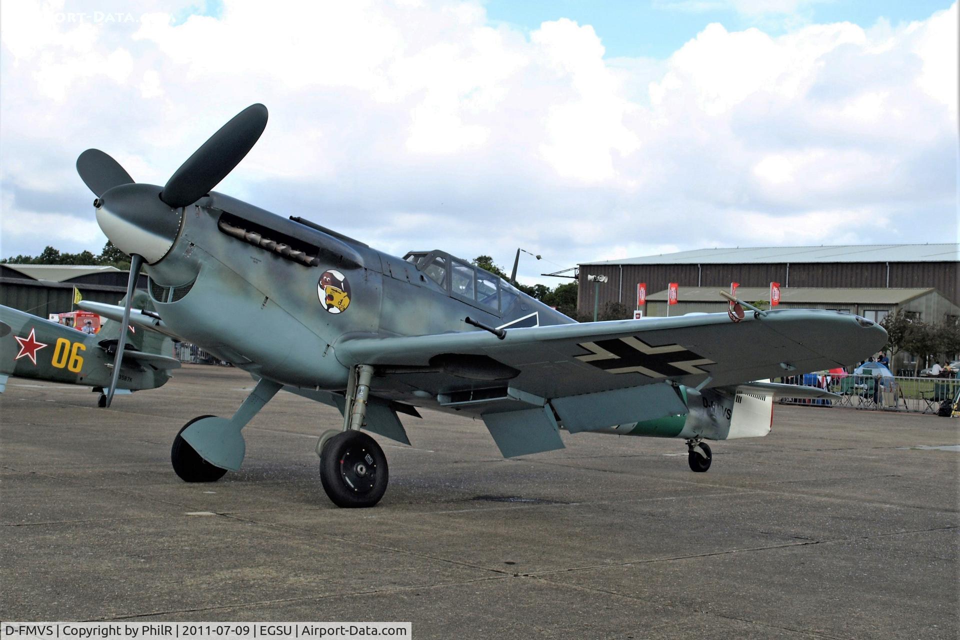 D-FMVS, Hispano HA-1112-M1L Buchon, c/n 234, D-FMVS Hispano Aviación HA-1112-M1L Buchon Luftwaffe Duxford 