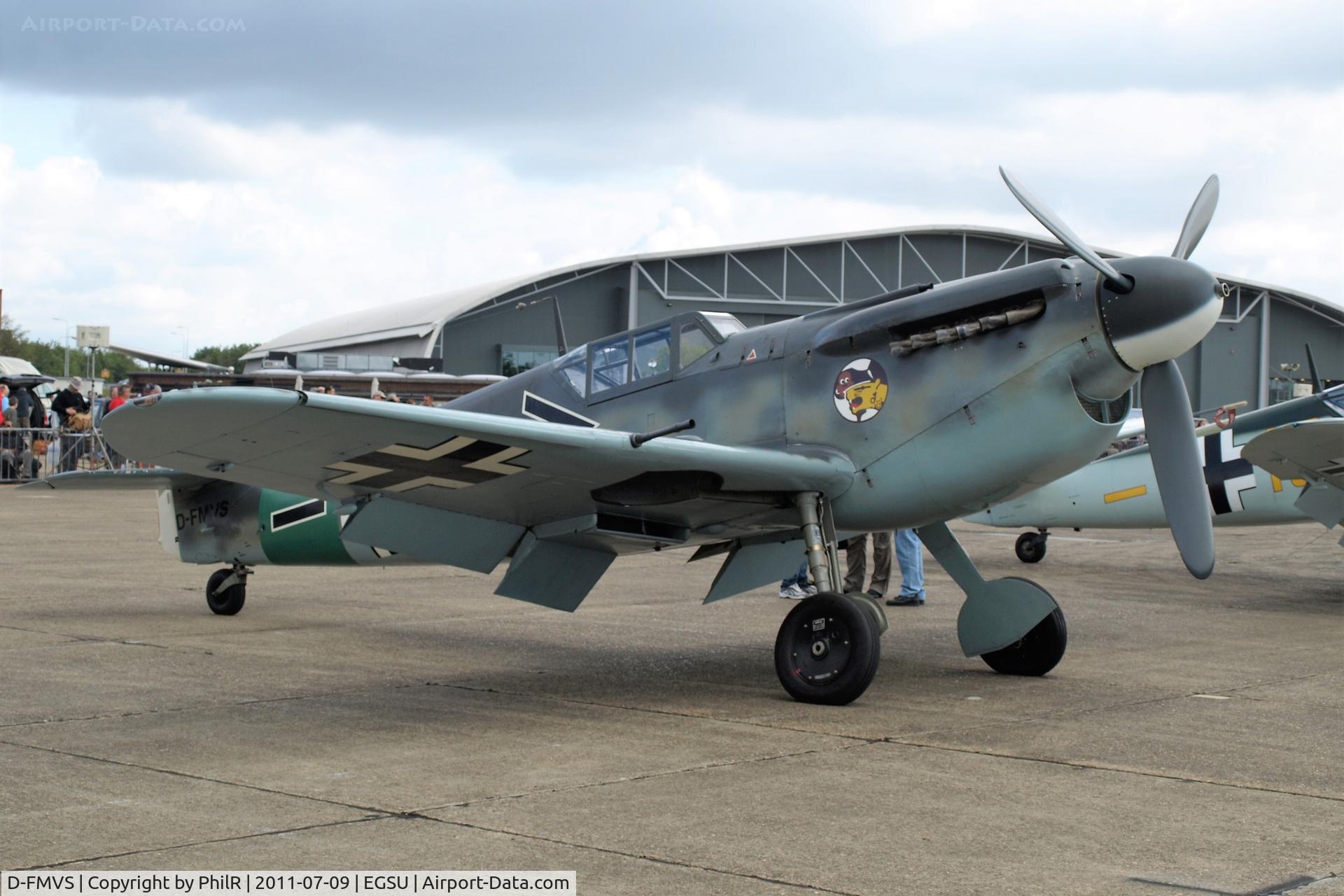D-FMVS, Hispano HA-1112-M1L Buchon, c/n 234, D-FMVS Hispano Aviación HA-1112-M1L Buchon Luftwaffe Duxford