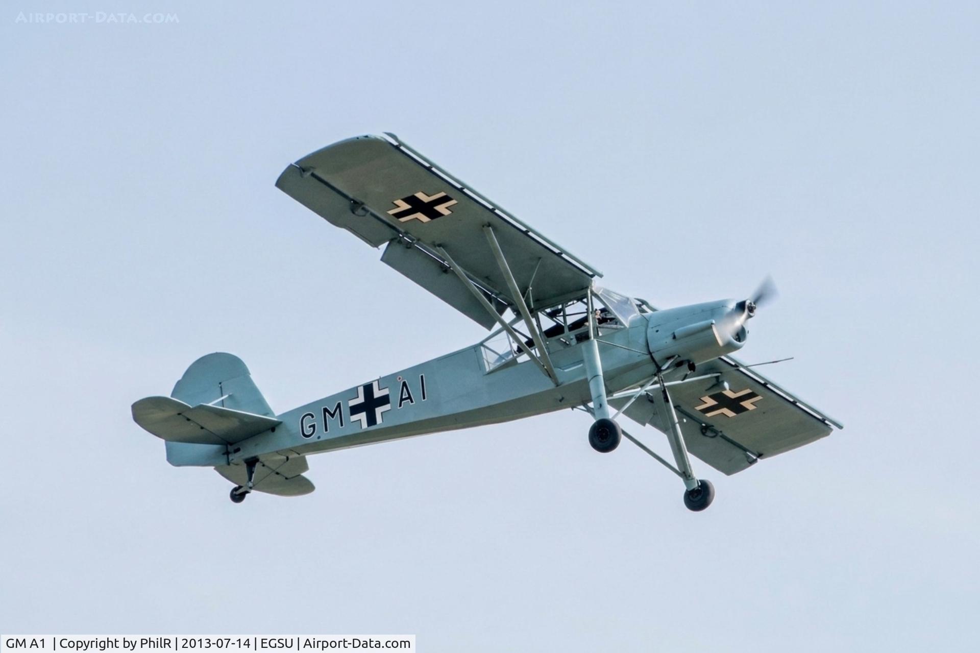 G-FOKK, 2006 Fokker Dr.1 Triplane Replica C/N PFA 238-14253, GM+A1 WNr 2088 1941 Fieseler Fi 156 Storch Luftwaffe Duxford
