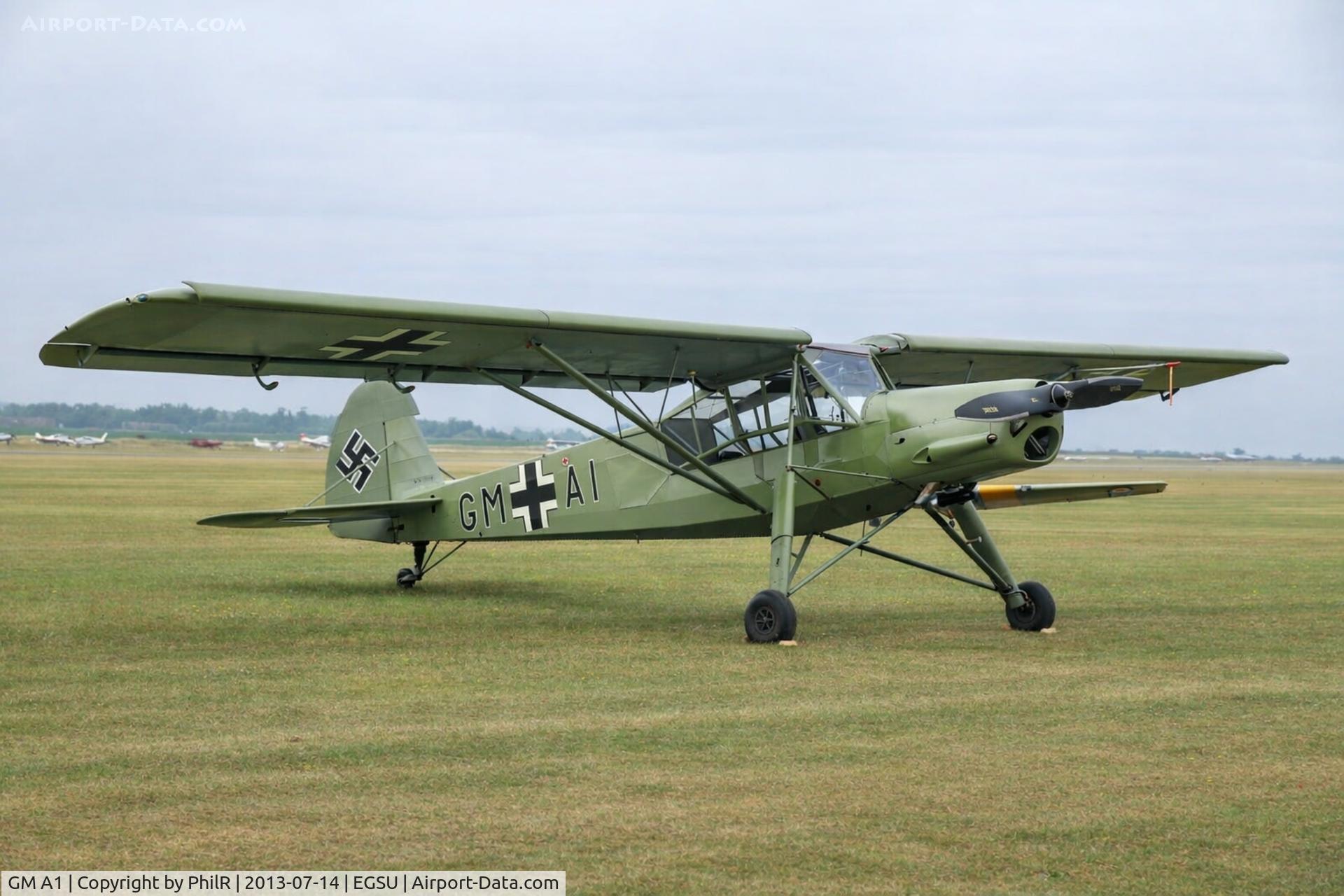 G-FOKK, 2006 Fokker Dr.1 Triplane Replica C/N PFA 238-14253, GM+A1 WNr 2088 1941 Fieseler Fi 156 Storch Luftwaffe Duxford 
