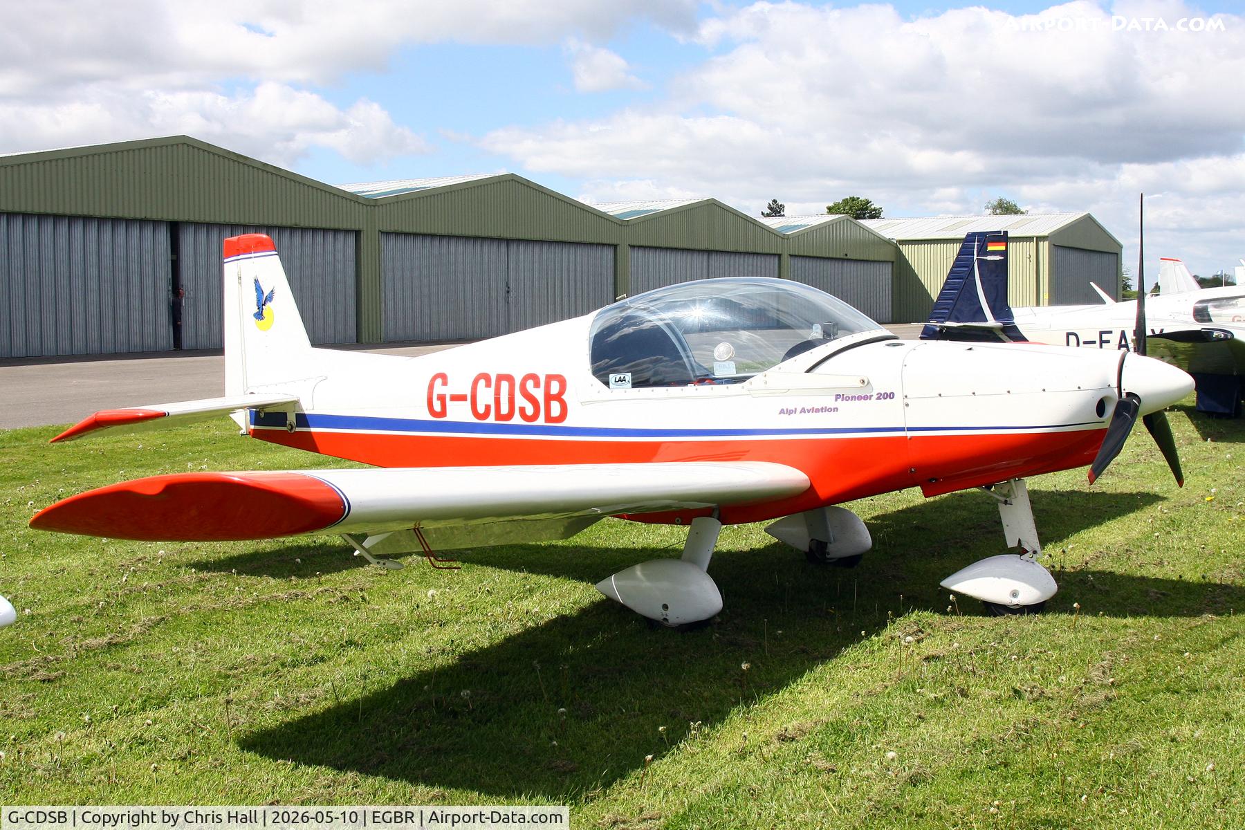 G-CDSB, 2005 Alpi Aviation Pioneer 200 C/N PFA 334-14443, Europa Fly-in, Breighton 10/05-26