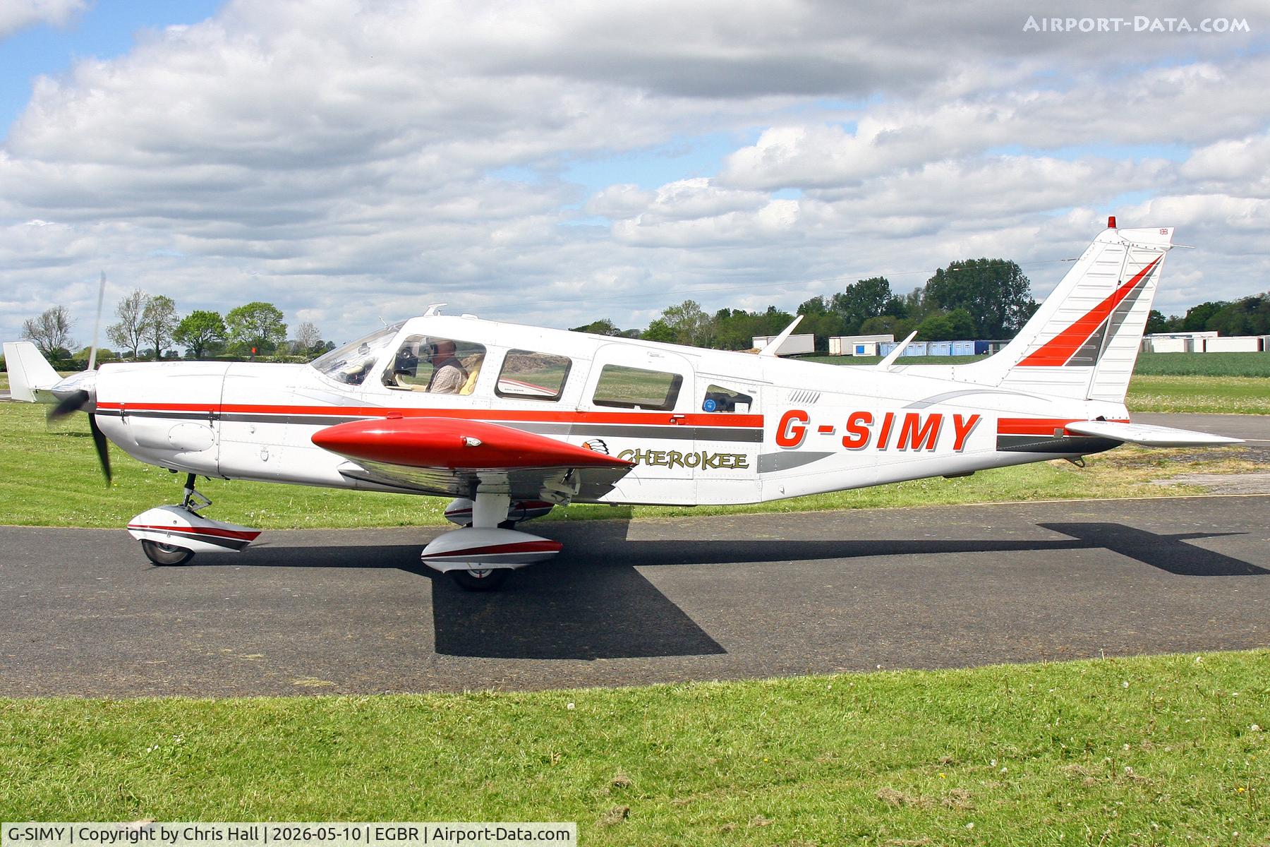 G-SIMY, 1976 Piper PA-32-300 Cherokee Six Cherokee Six C/N 32-7640082,  Breighton 10/05-26