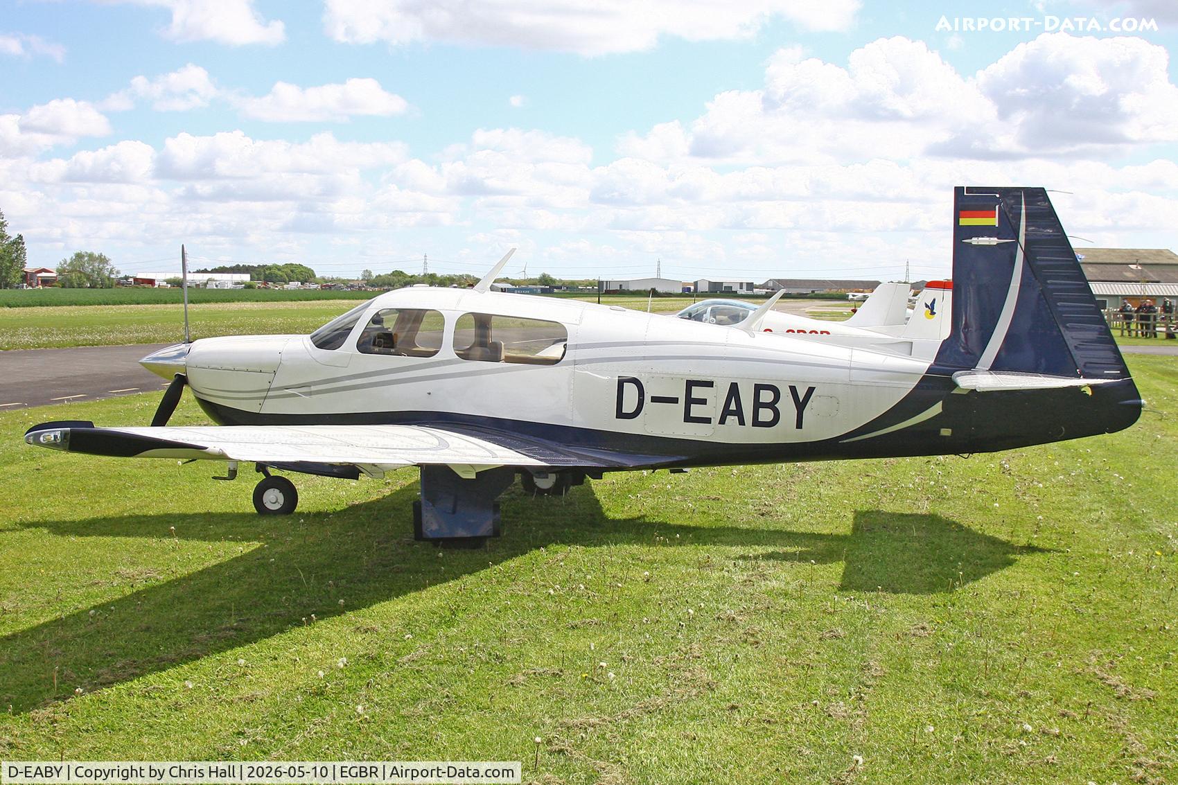D-EABY, Mooney M-20J 201 C/N 24-3178, Europa Fly-in, Breighton 10/05-26