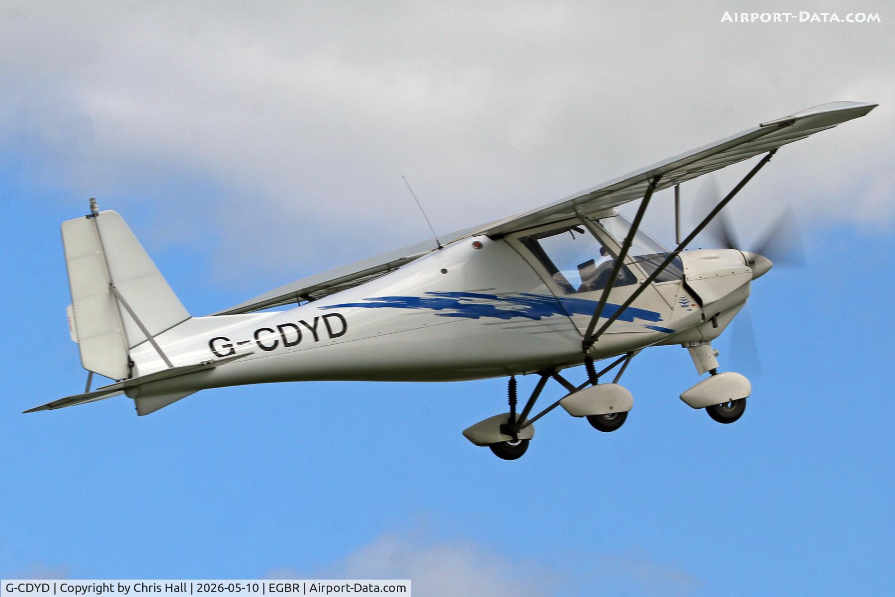 G-CDYD, 2006 Comco Ikarus C42 FB80 C/N 0604-6812, Breighton 10/05-26