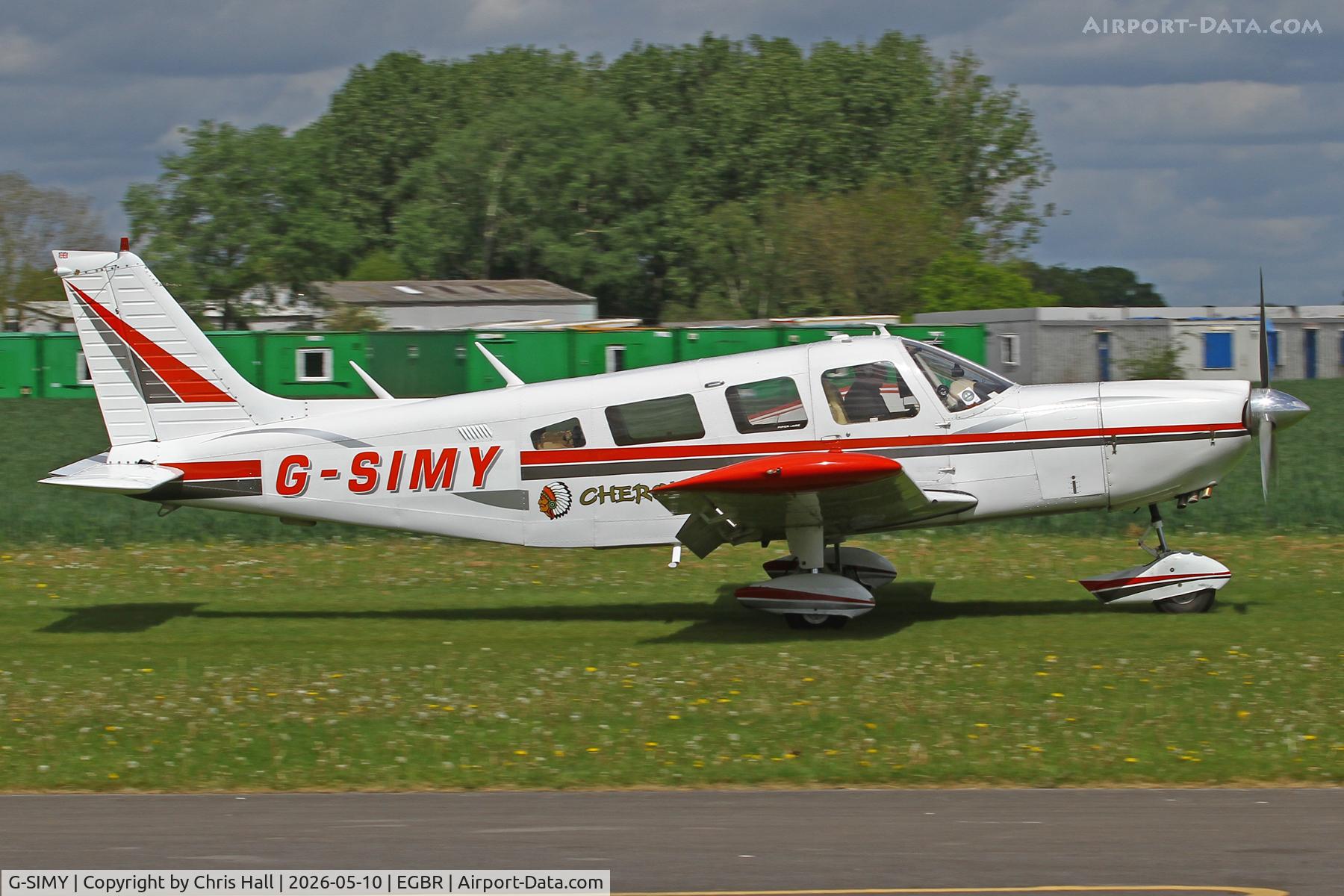 G-SIMY, 1976 Piper PA-32-300 Cherokee Six Cherokee Six C/N 32-7640082, Breighton 10/05-26