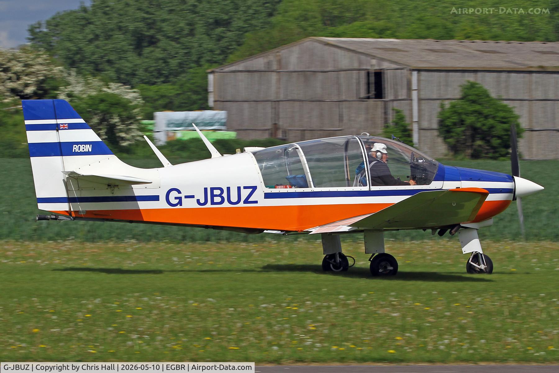 G-JBUZ, 1976 Robin DR-400-180R Remorqueur Regent C/N 1158, Europa Fly-in, Breighton 10/05-26