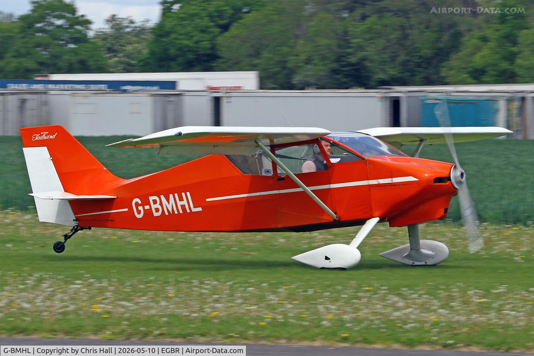 G-BMHL, 1986 Wittman W-8 Tailwind C/N PFA 031-10503, Breighton 10/05-26