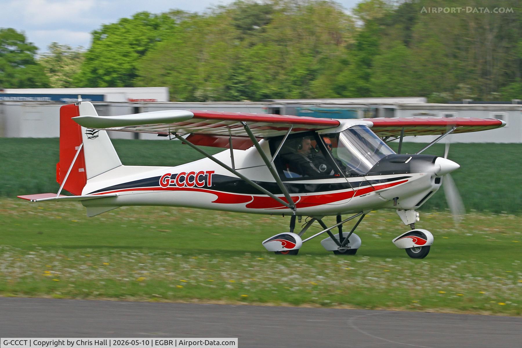 G-CCCT, 2003 Comco Ikarus C42 FB UK C/N PFA 322-13975, Breighton 10/05-26