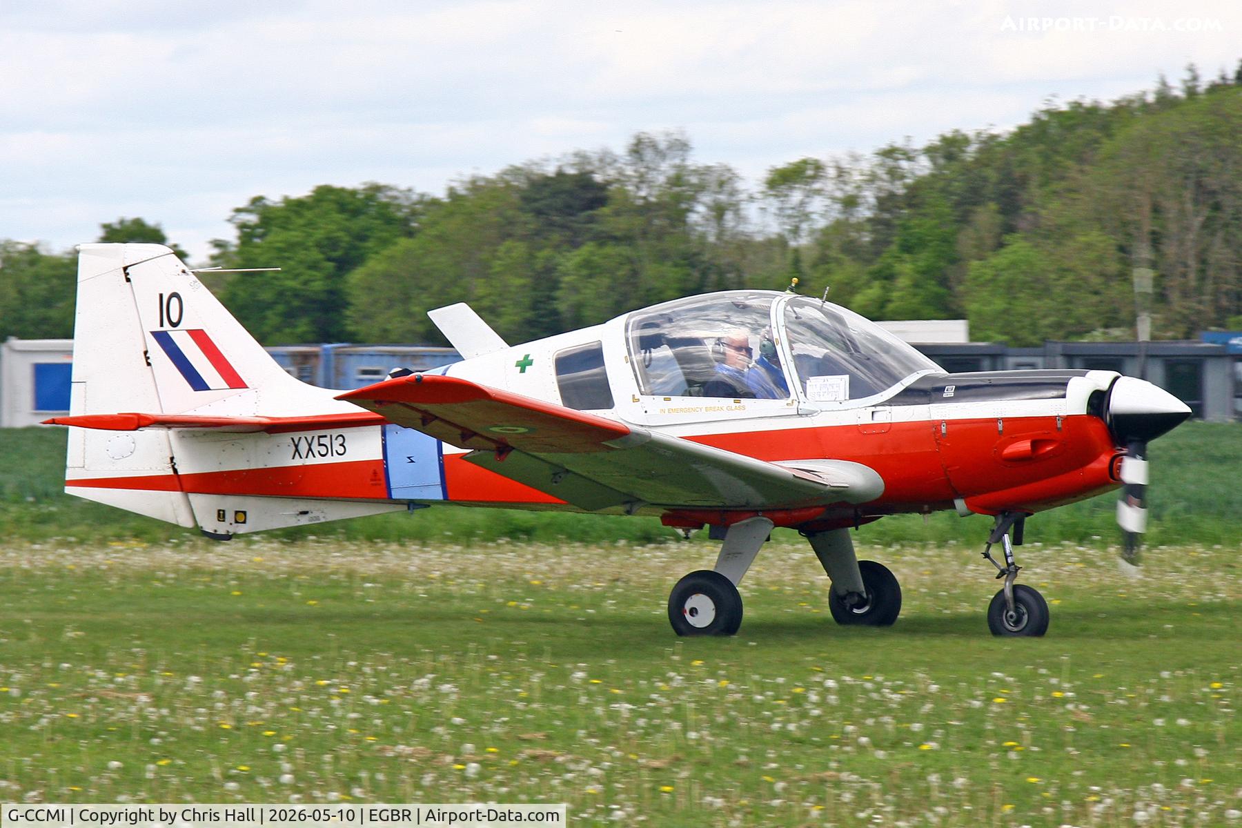 G-CCMI, 1973 Scottish Aviation Bulldog T.1 C/N BH120/199, Breighton 10/05-26