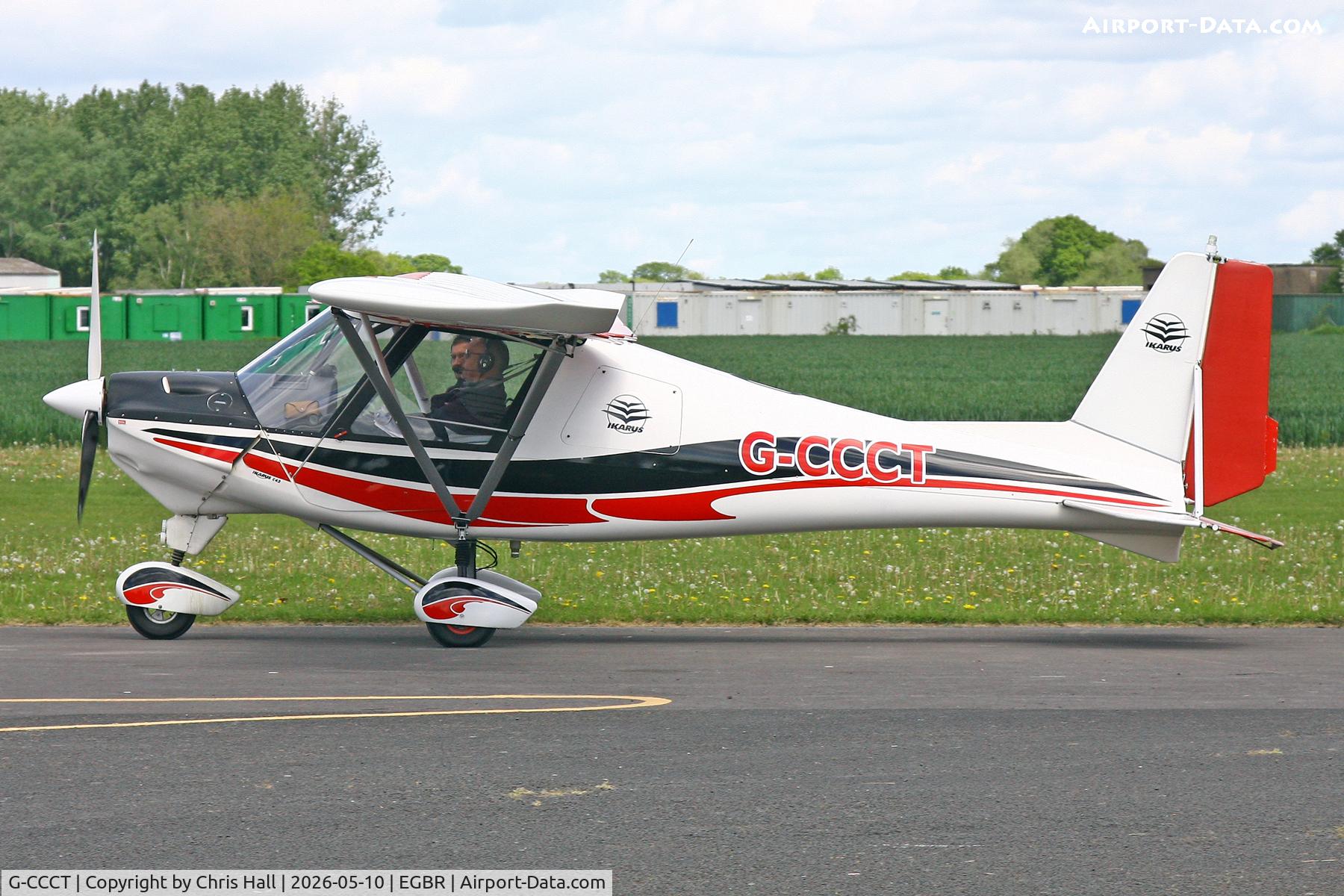 G-CCCT, 2003 Comco Ikarus C42 FB UK C/N PFA 322-13975, Breighton 10/05-26