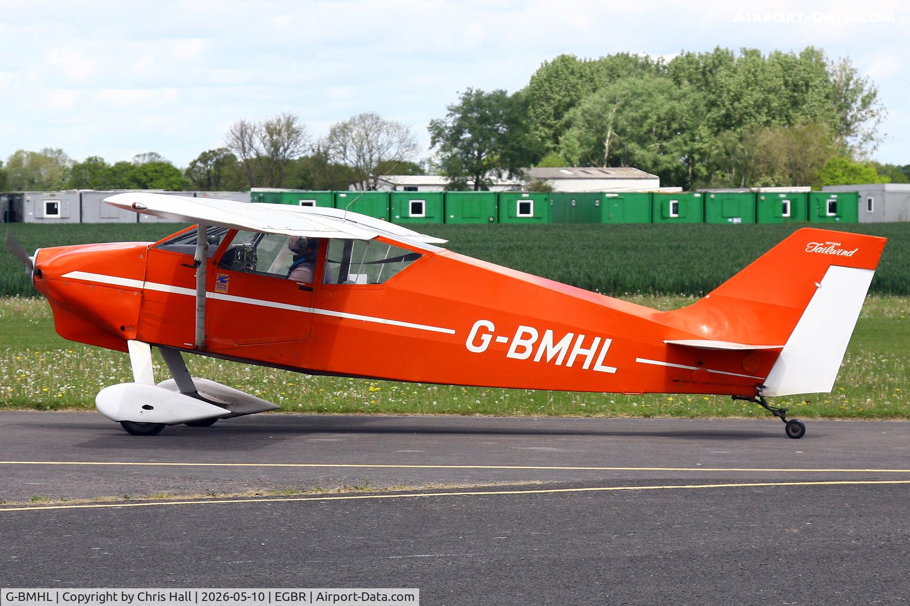 G-BMHL, 1986 Wittman W-8 Tailwind C/N PFA 031-10503, Breighton 10/05-26