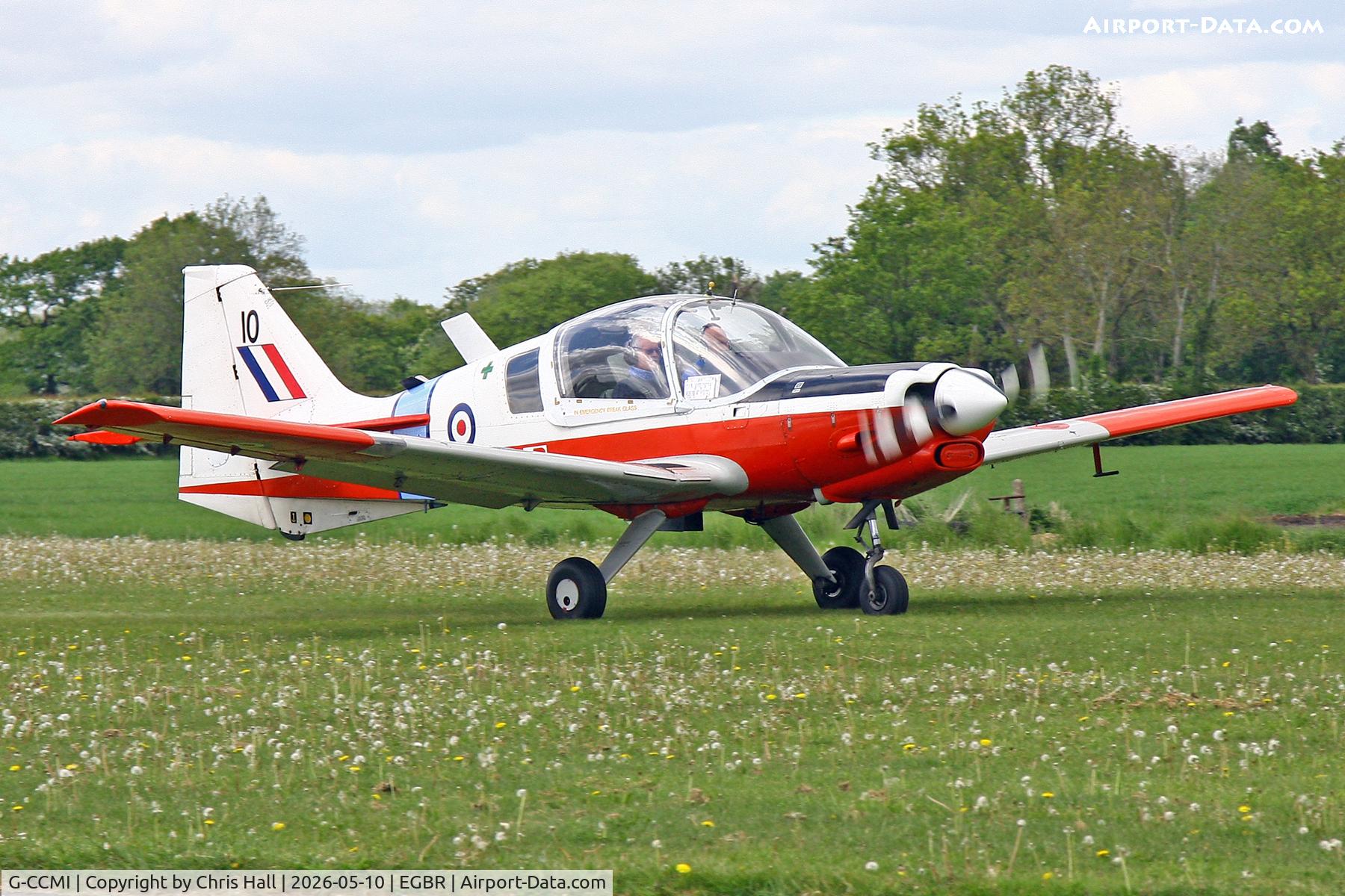 G-CCMI, 1973 Scottish Aviation Bulldog T.1 C/N BH120/199, Breighton 10/05-26