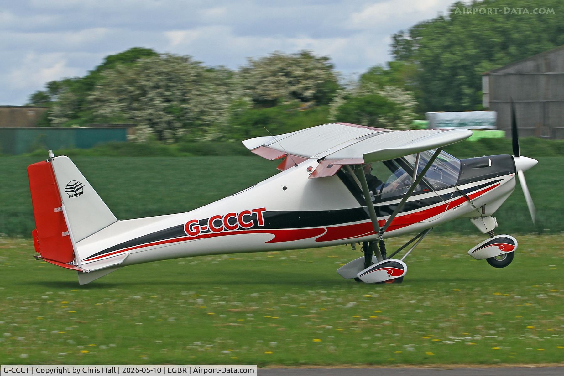 G-CCCT, 2003 Comco Ikarus C42 FB UK C/N PFA 322-13975, Breighton 10/05-26