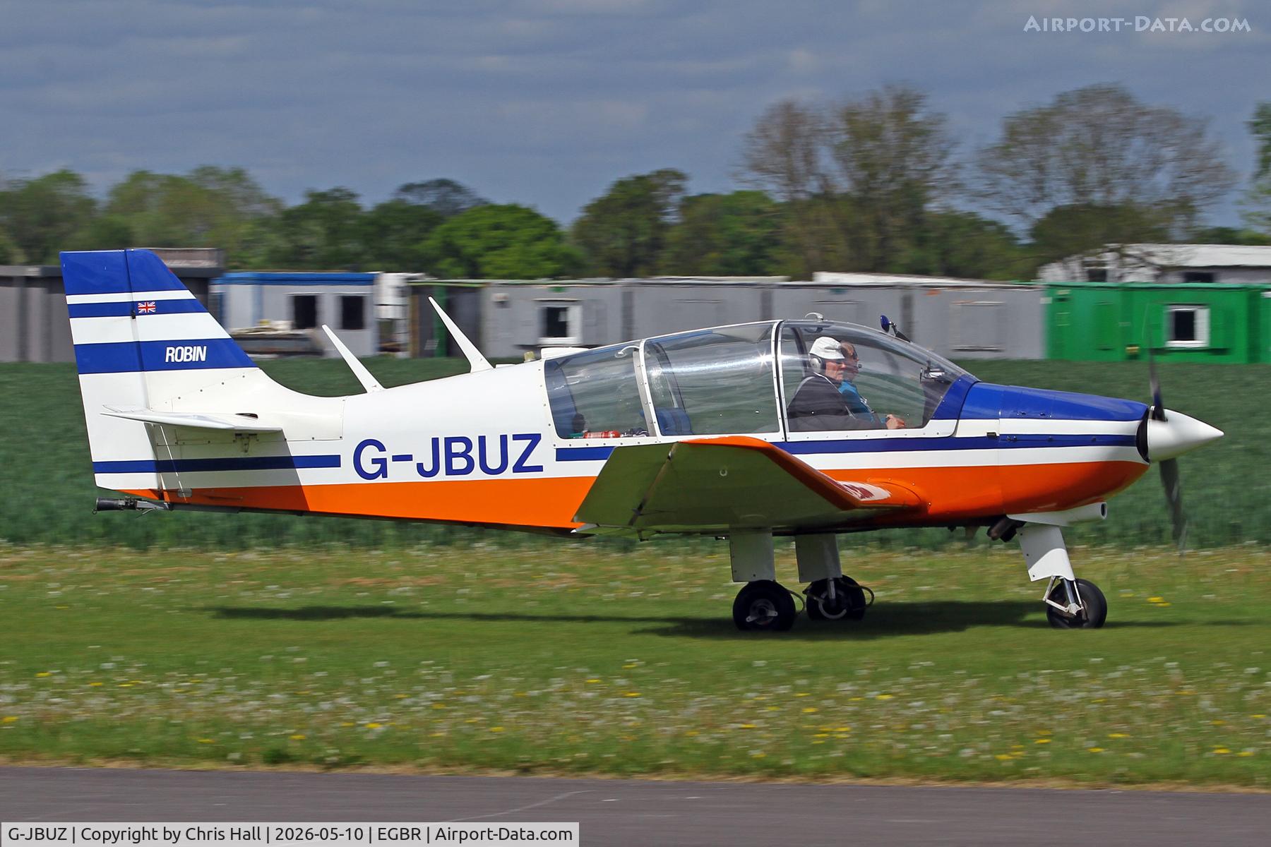 G-JBUZ, 1976 Robin DR-400-180R Remorqueur Regent C/N 1158, Breighton 10/05-26