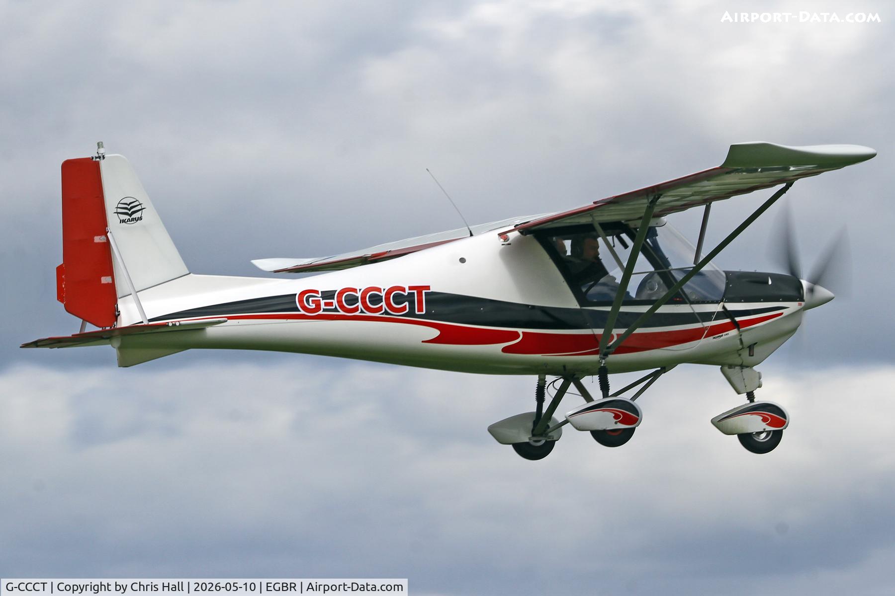 G-CCCT, 2003 Comco Ikarus C42 FB UK C/N PFA 322-13975, Breighton 10/05-26