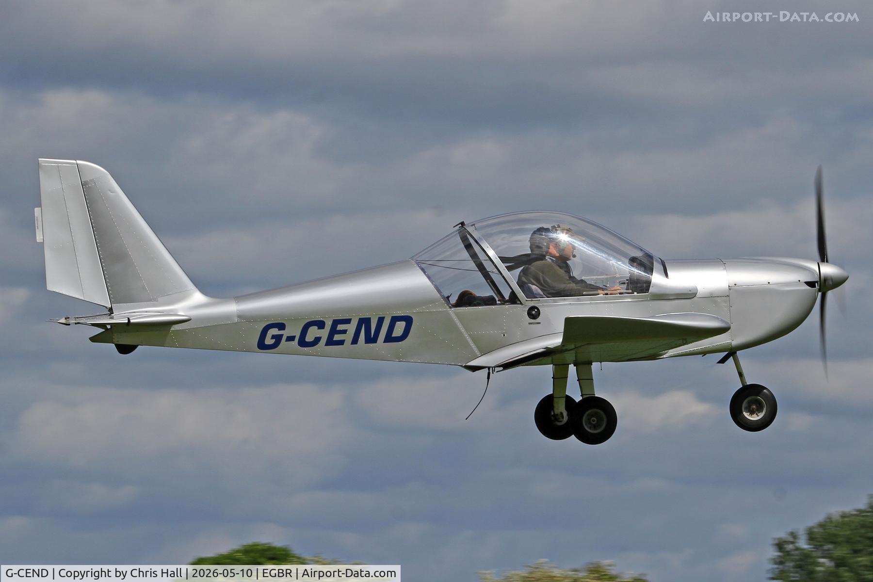 G-CEND, 2007 Cosmik EV-97 TeamEurostar UK C/N 2916, Breighton 10/05-26