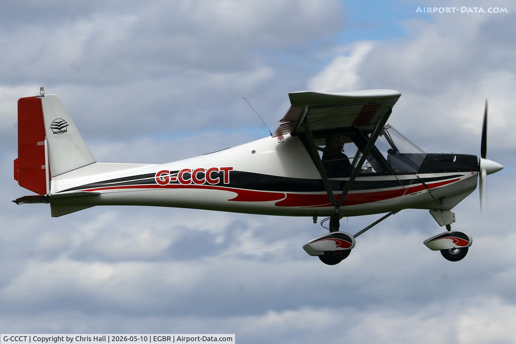 G-CCCT, 2003 Comco Ikarus C42 FB UK C/N PFA 322-13975, Breighton 10/05-26