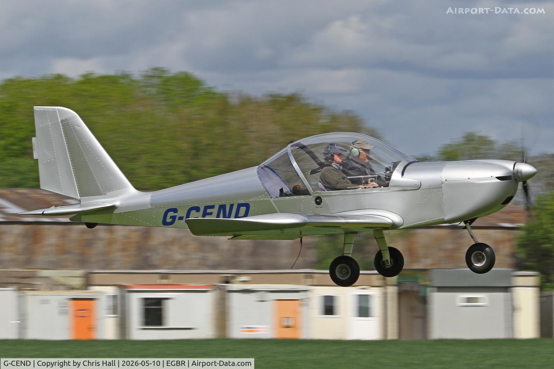 G-CEND, 2007 Cosmik EV-97 TeamEurostar UK C/N 2916, Breighton 10/05-26