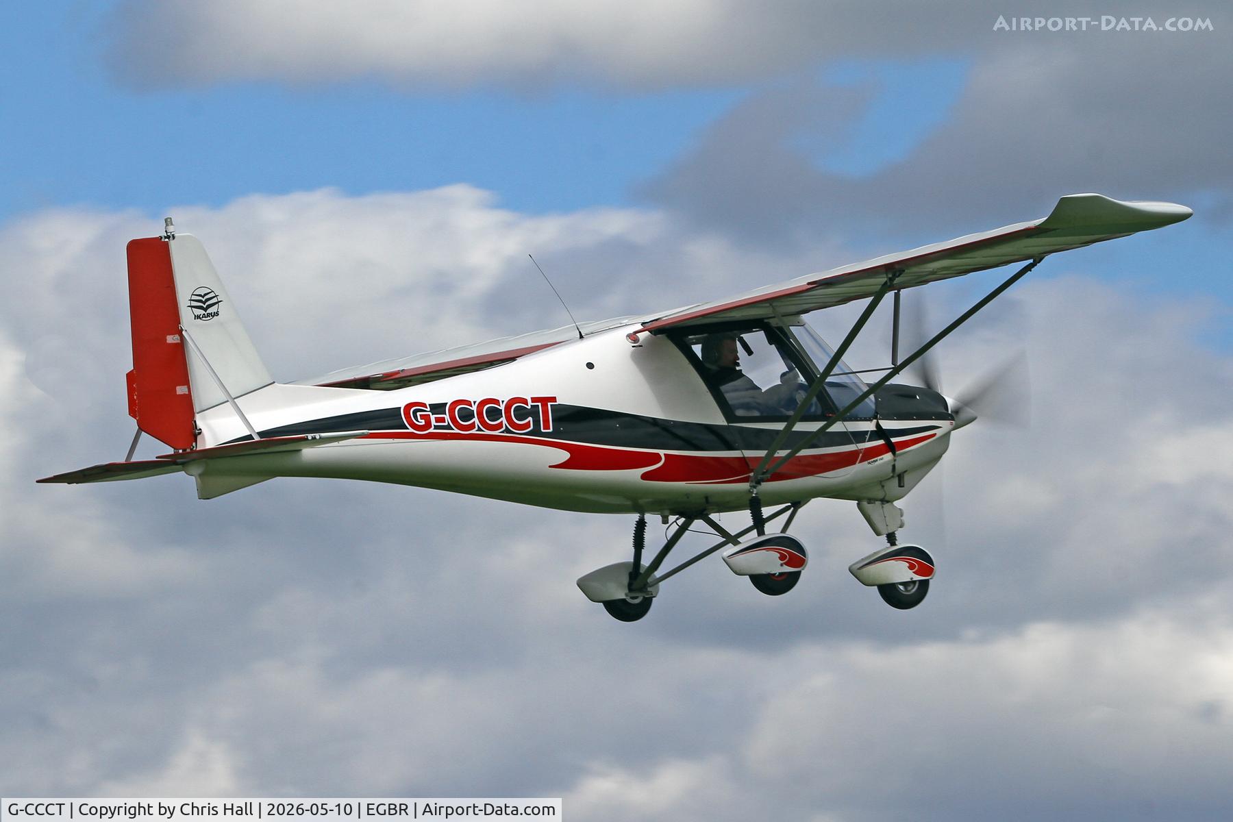 G-CCCT, 2003 Comco Ikarus C42 FB UK C/N PFA 322-13975, Breighton 10/05-26