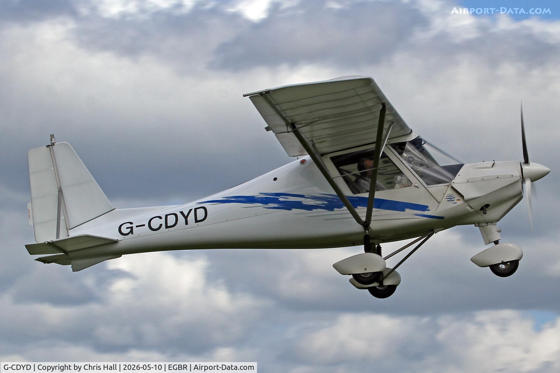 G-CDYD, 2006 Comco Ikarus C42 FB80 C/N 0604-6812, Breighton 10/05-26
