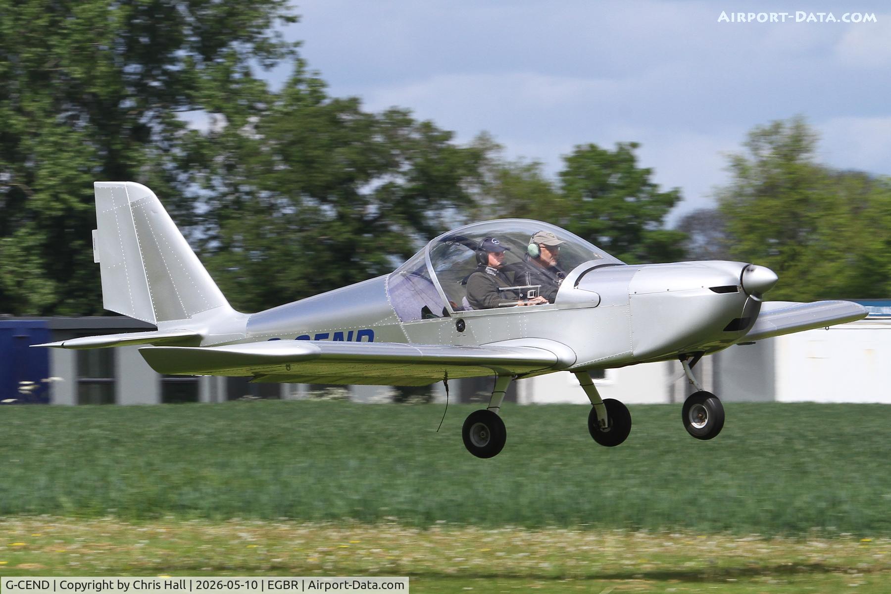 G-CEND, 2007 Cosmik EV-97 TeamEurostar UK C/N 2916, Breighton 10/05-26