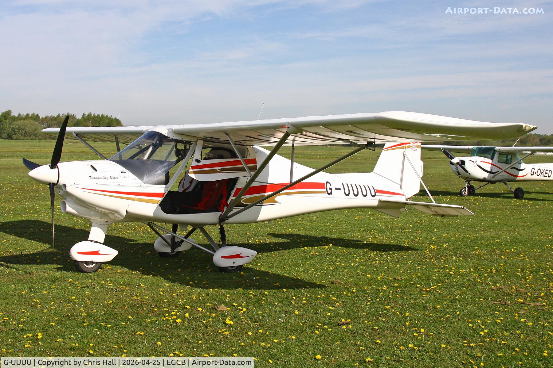 G-UUUU, 2014 Comco Ikarus C42 FB100 Bravo C/N 1408-7336, Barton - EGCB 25/04/26