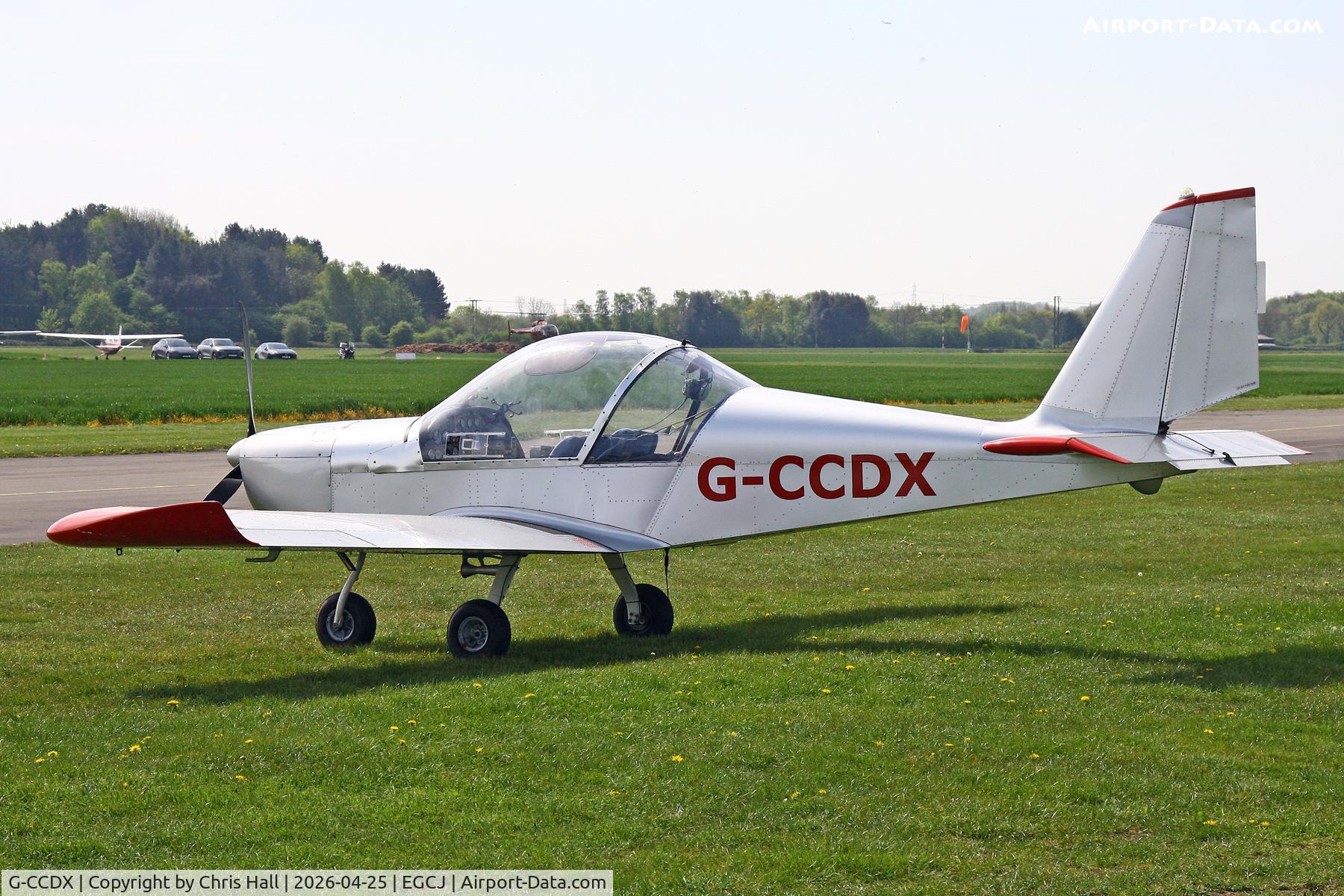 G-CCDX, 2003 Aerotechnik EV-97 Eurostar C/N PFA 315-14013, Sherburn in Elmett - EGCJ 25/04/26