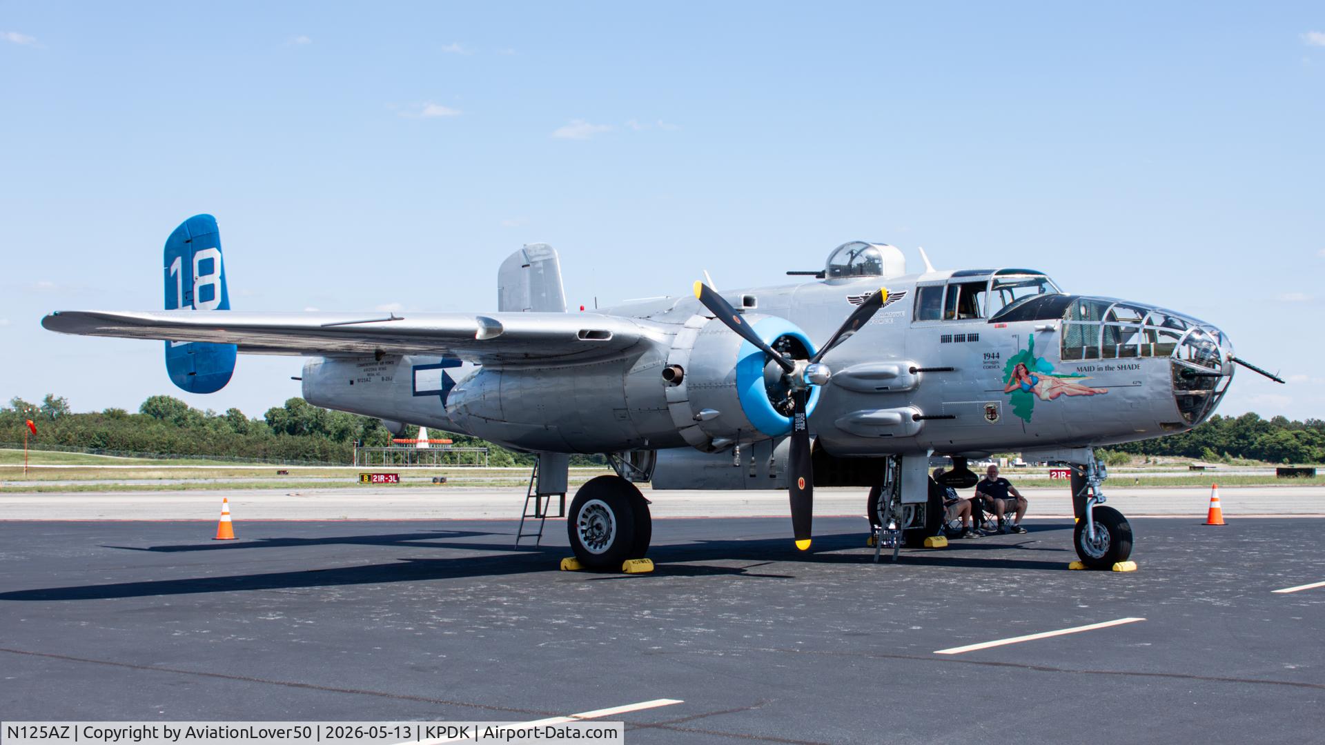 N125AZ, 1960 North American TB-25N Mitchell, c/n 108-35262, TB-25N