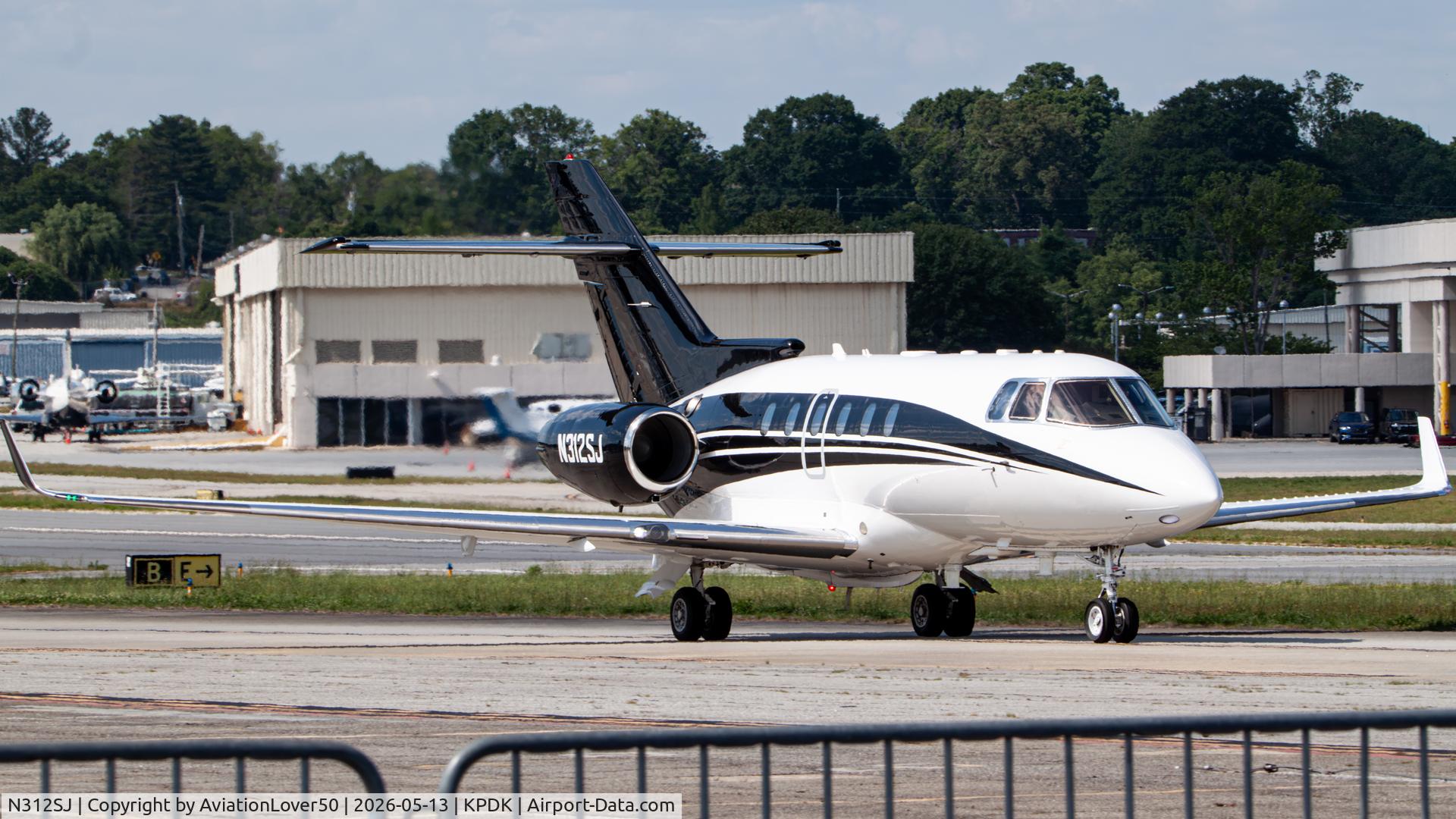 N312SJ, 1970 Cessna 150K, c/n 15071992, Hawker 800XP