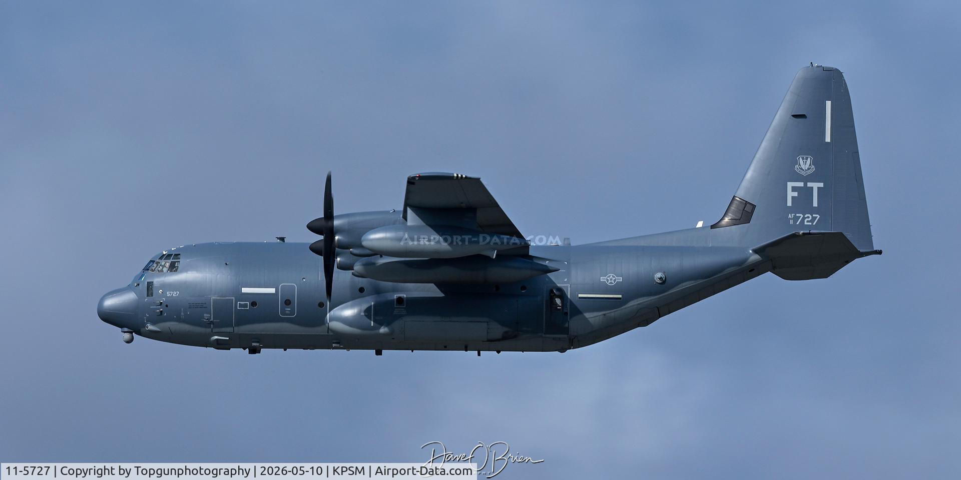 11-5727, 2012 Lockheed HC-130J C/N 382-5727, 71st RQS	Moody AFB, GA