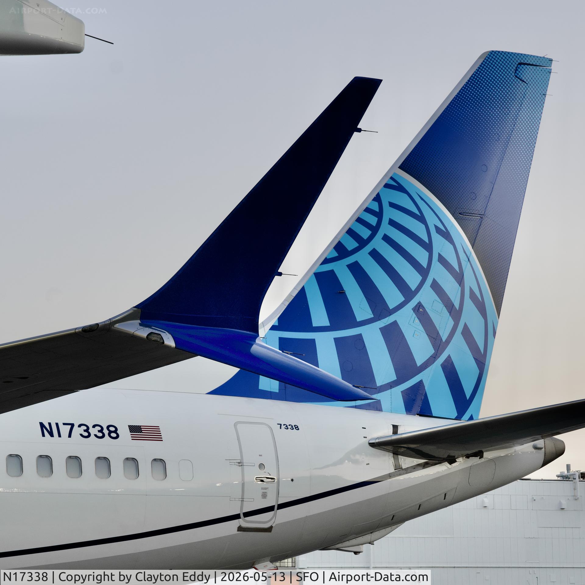 N17338, 2023 Boeing 737 MAX 8 C/N 67599, SFO 2026