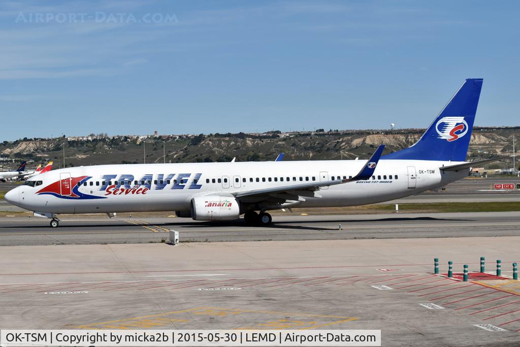 OK-TSM, 2007 Boeing 737-9GJ/ER C/N 34952, Taxiing