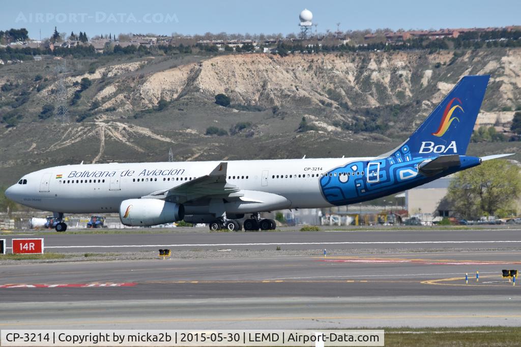CP-3214, 2012 Airbus A330-243 C/N 1306, Taxiing