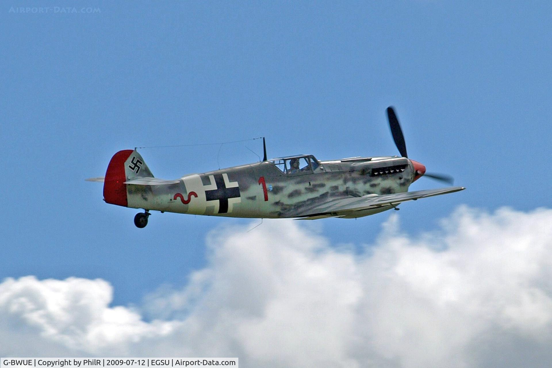 G-BWUE, 1949 Hispano HA-1112-M1L Buchon, c/n 172, G-BWUE (G-AWHK, C4K-102) 1949 HA1112 M1LBouchon Flying Legends Duxford 