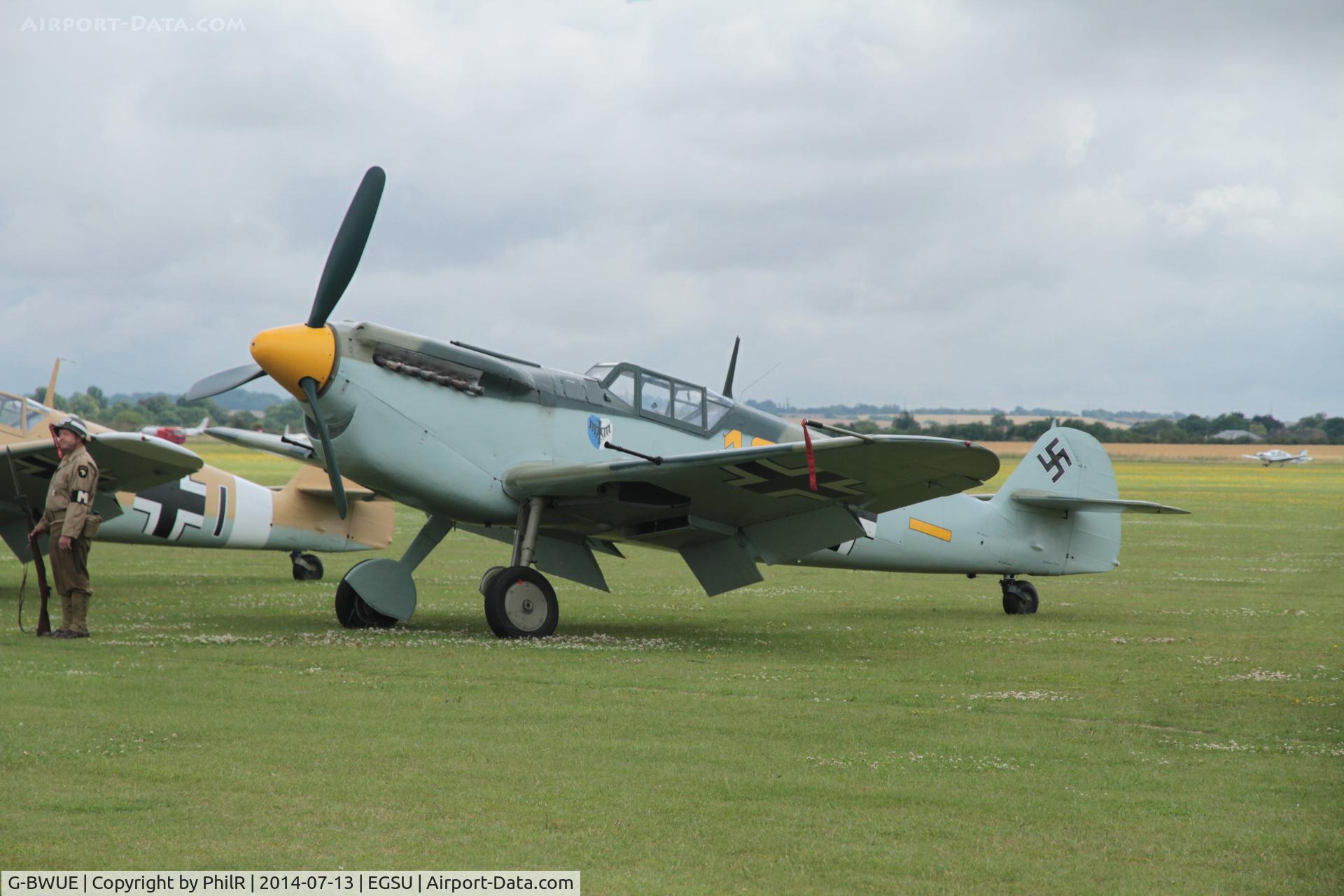 G-BWUE, 1949 Hispano HA-1112-M1L Buchon, c/n 172, G-BWUE 1949 Hispano HA.1112MIL Buchon Flying Legends Duxford 
