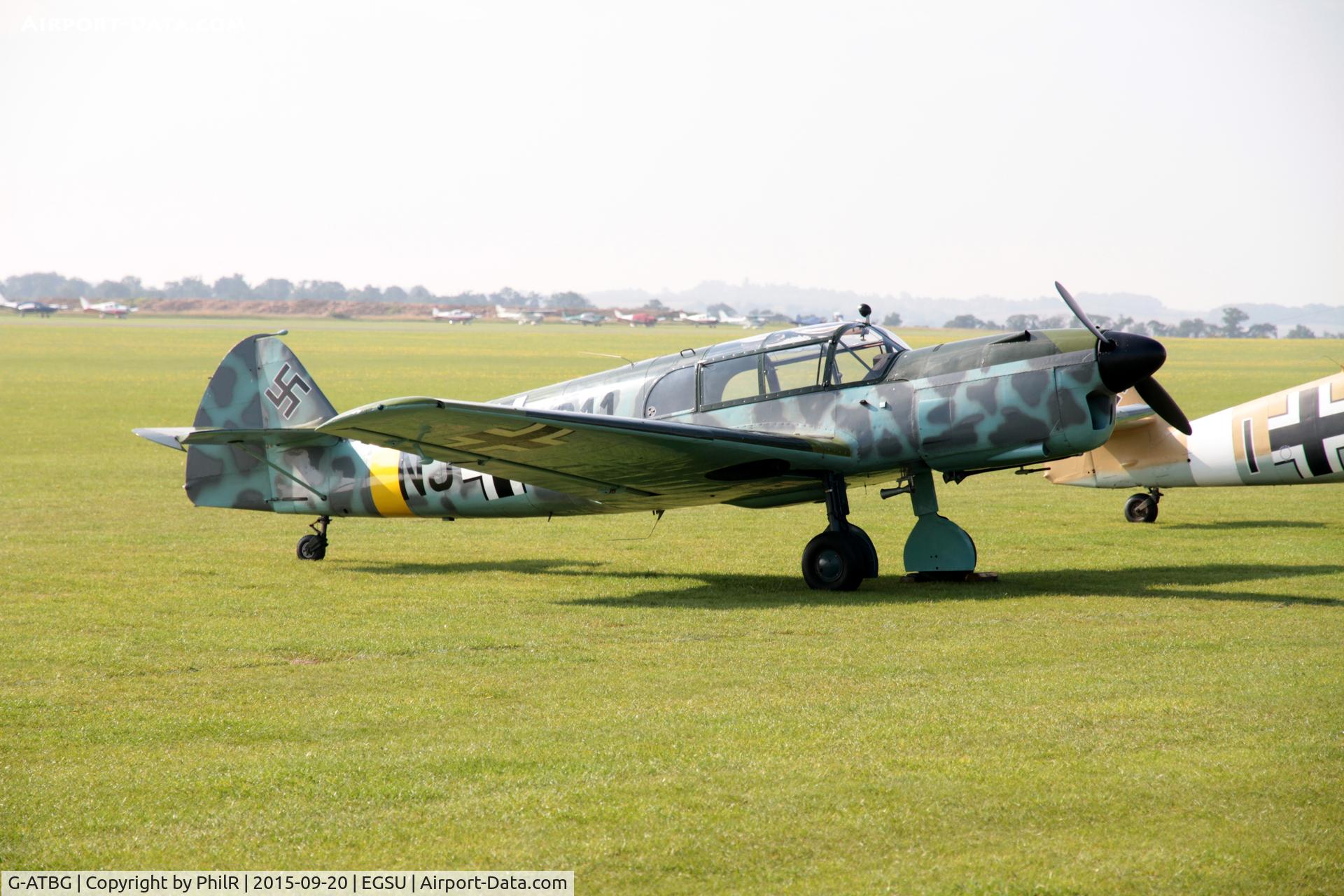 G-ATBG, 1945 Nord 1002 Pingouin II, c/n 121, NJ+C11 (G-ATBG) Nord 1002 Pingouin ll Luftwaffe BoB 75th Anniversary Duxford 
