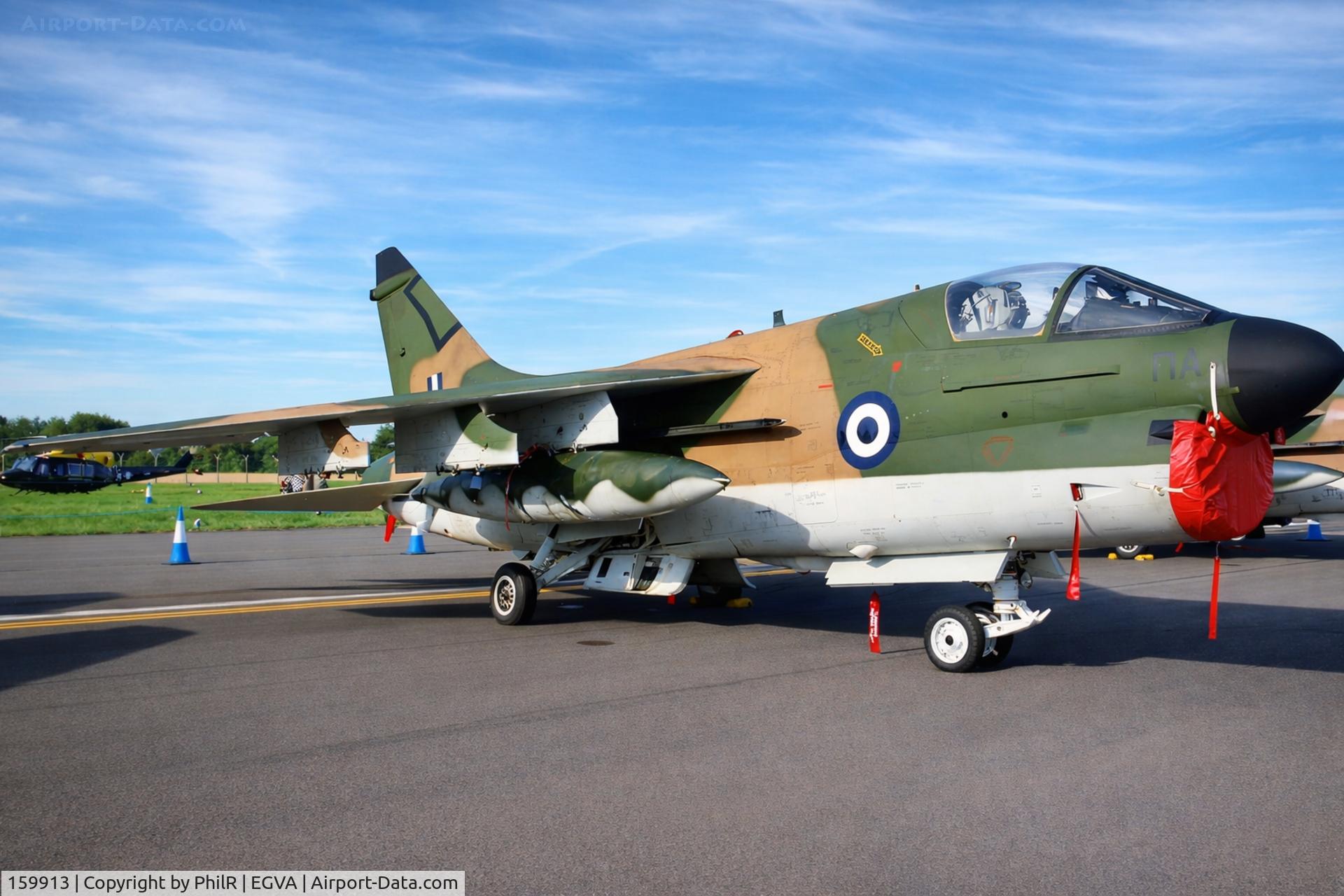 159914, LTV A-7H Corsair II C/N H-8, 159913 LTV A-7H Corsair HellenicAF RIAT 23.07.98 .jpg