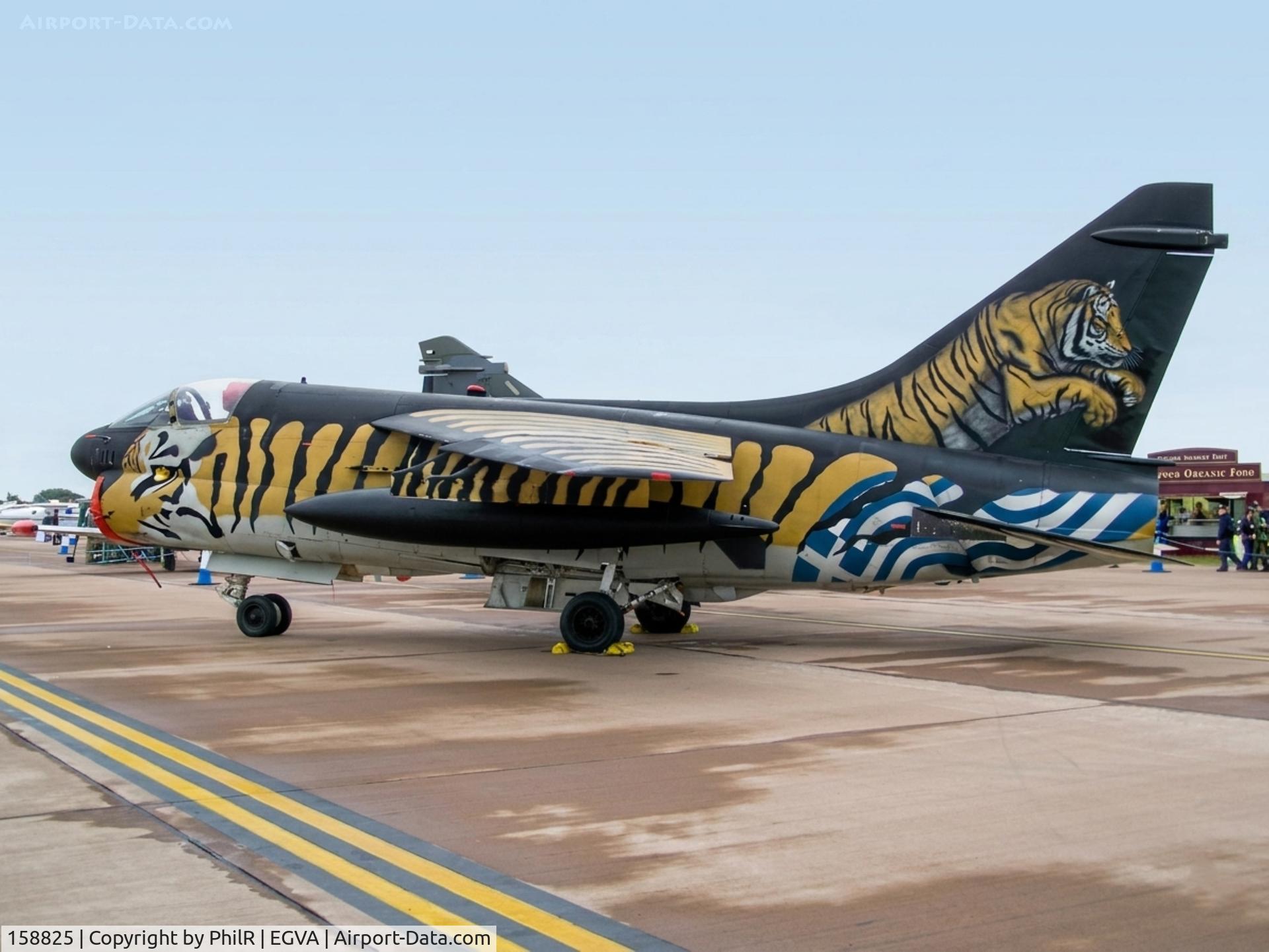 158825, LTV A-7E Corsair II C/N E-381, 158825 LTV A-7E Corsair ll Greek AF RIAT 15.07.07(3).jpg
