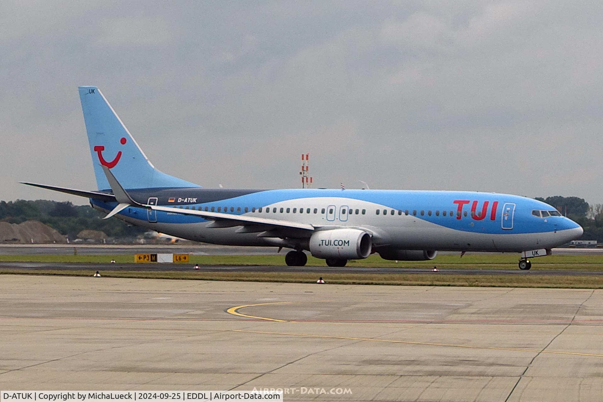 D-ATUK, 2011 Boeing 737-8K5 C/N 39094, At Düsseldorf Lohausen
