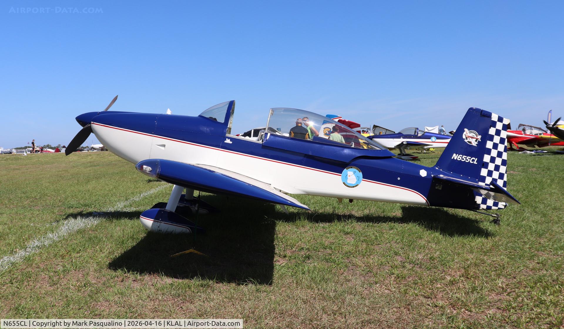 N655CL, Vans RV-8, c/n 80655, Vans RV-8