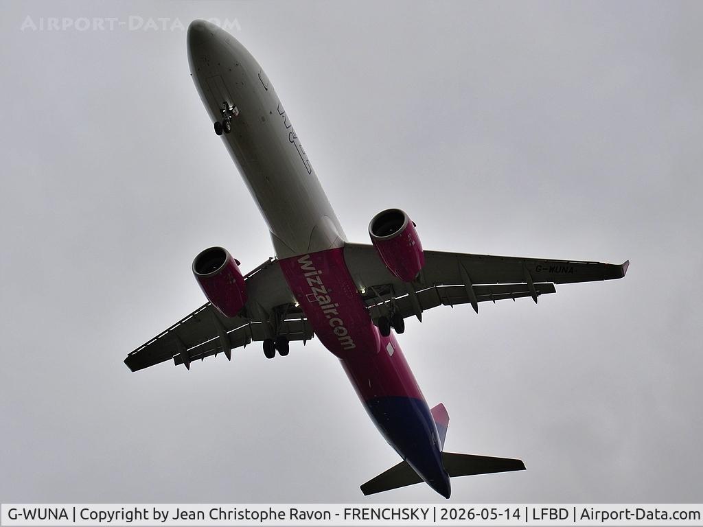 G-WUNA, 2023 Airbus A321-271NX C/N 11591, London (LTN)	Bordeaux (BOD)	W95415