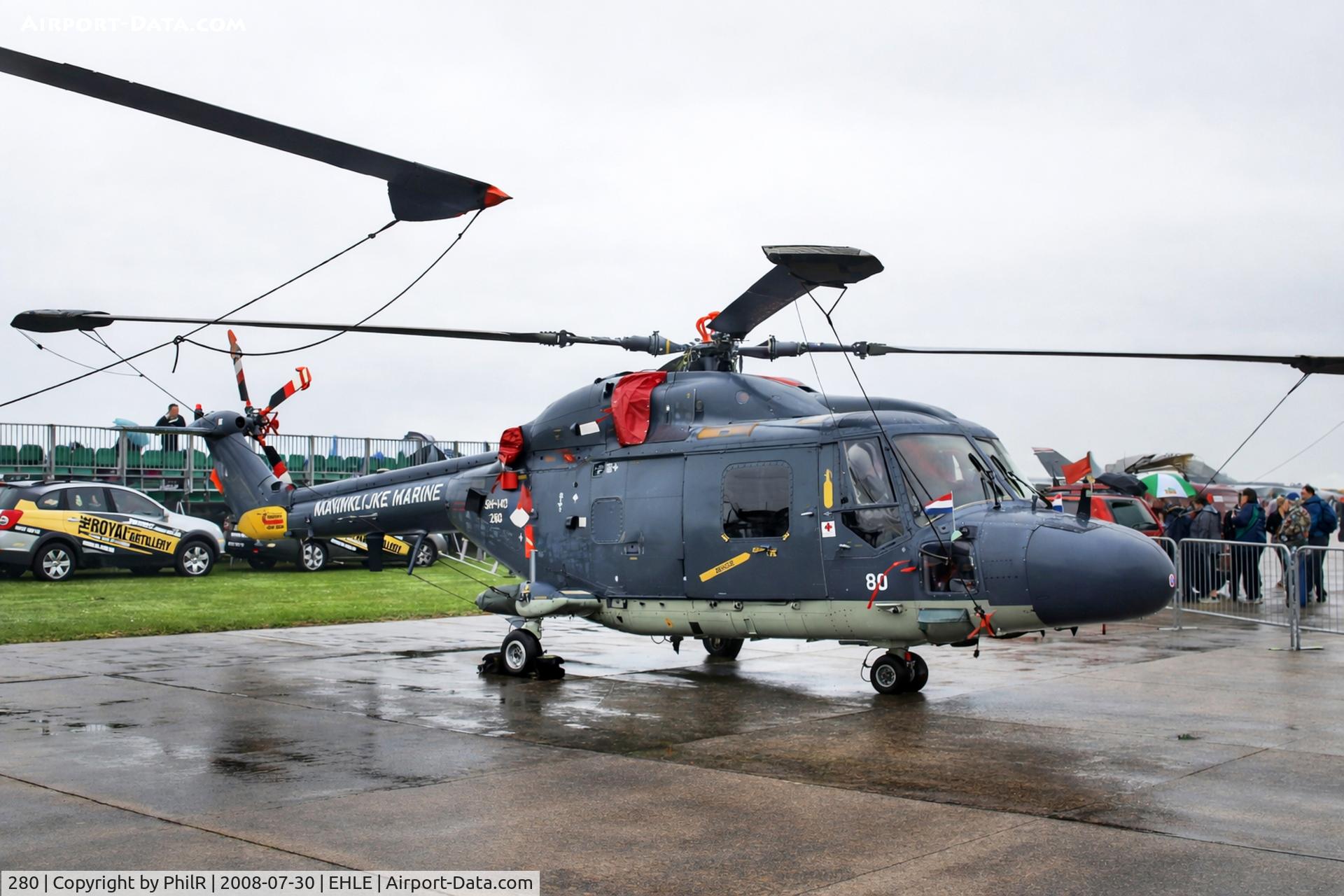 280, Westland SH-14D Lynx C/N 206, 280 Westland SH-14D Lynx RDutchN RNAS Culdrose 
