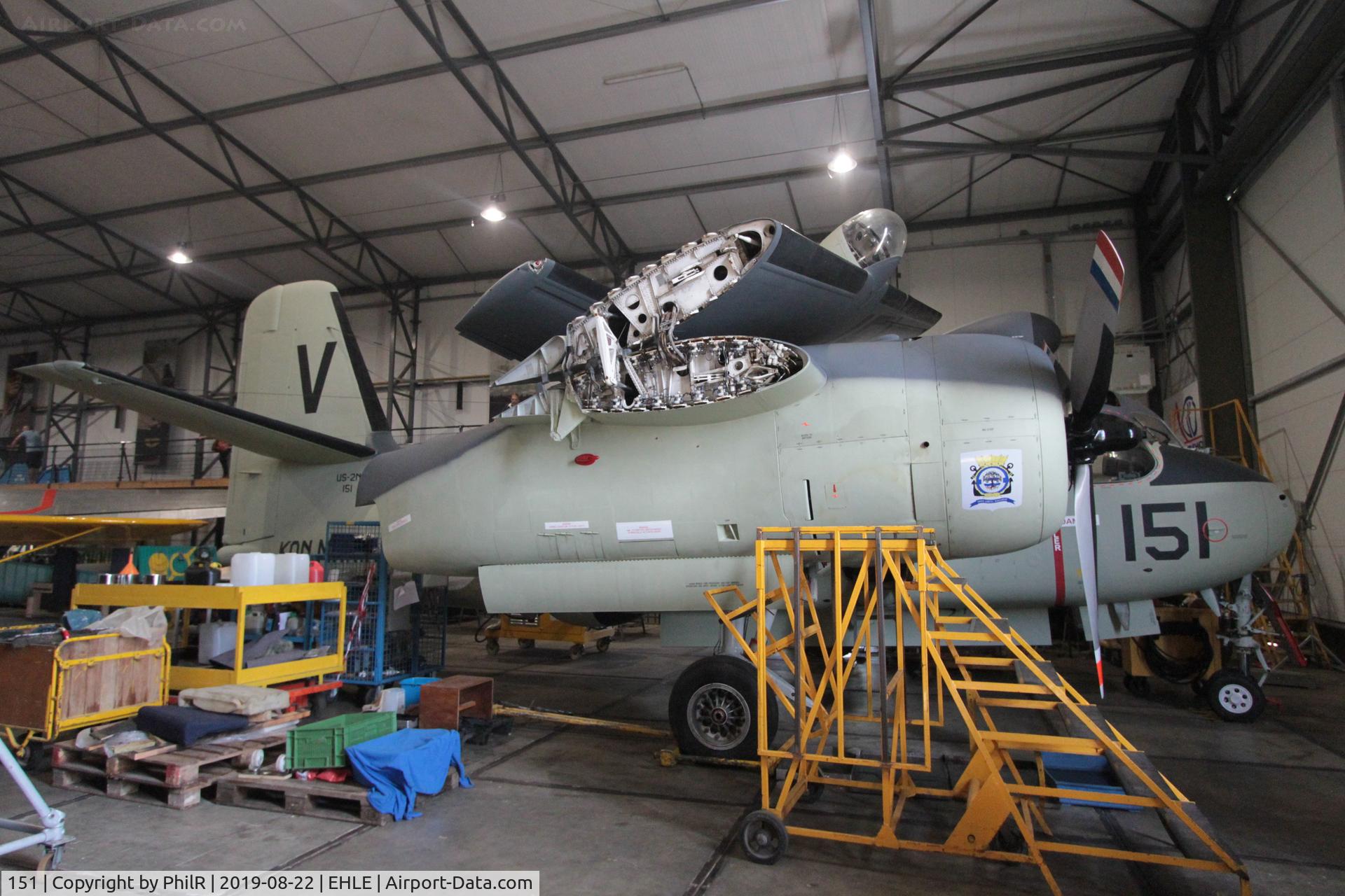 151, Grumman US-2N Tracker, c/n 712, 151 1960 Grumman US-2N Tracker KonMarine Aviodrome Lelystad 
