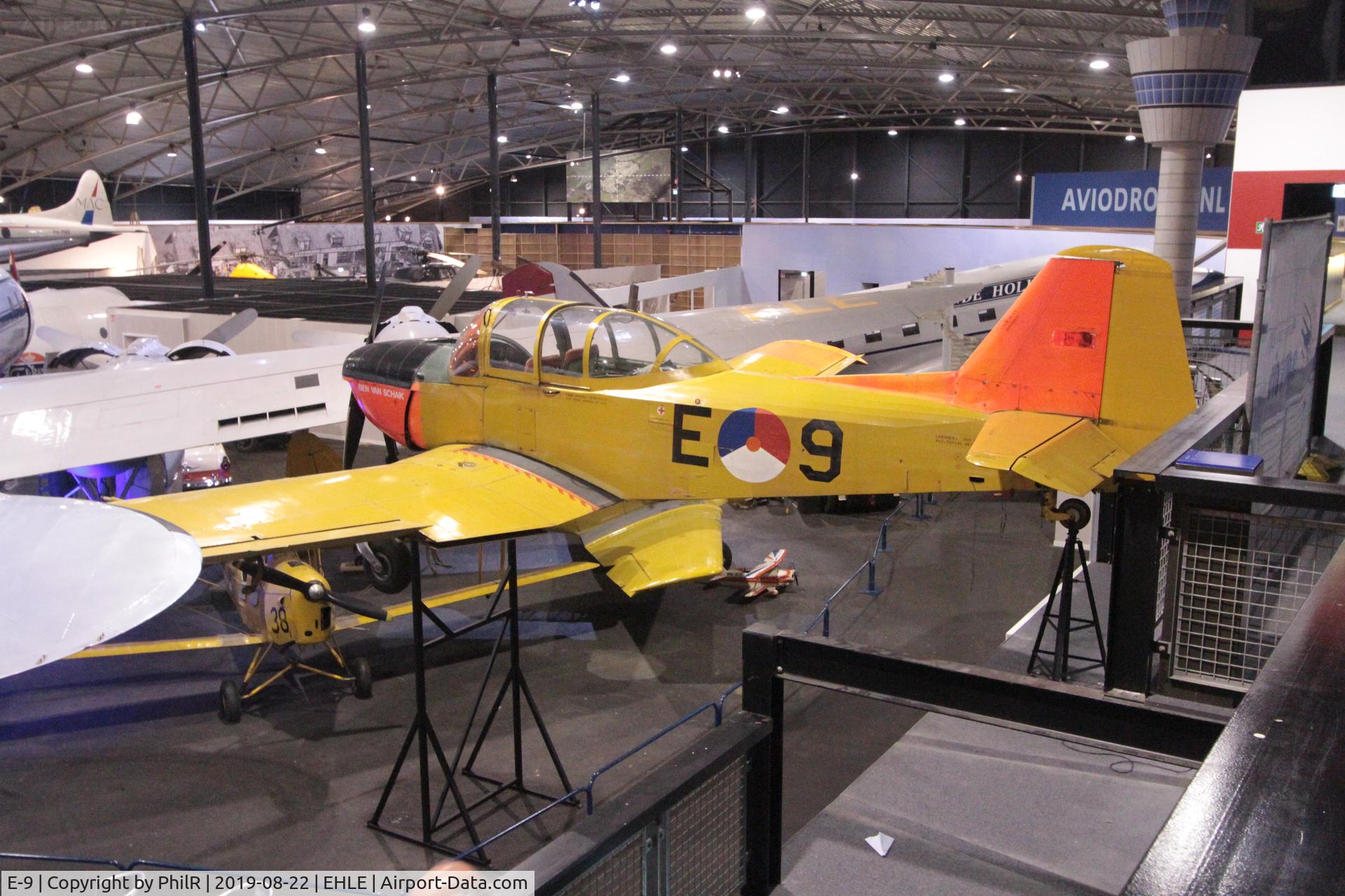 E-9, 1950 Fokker S-11-1, c/n 6200, E-9 1950 Fokker S.11-1 Instructor RNetAF Aviodrome Lelystad 
