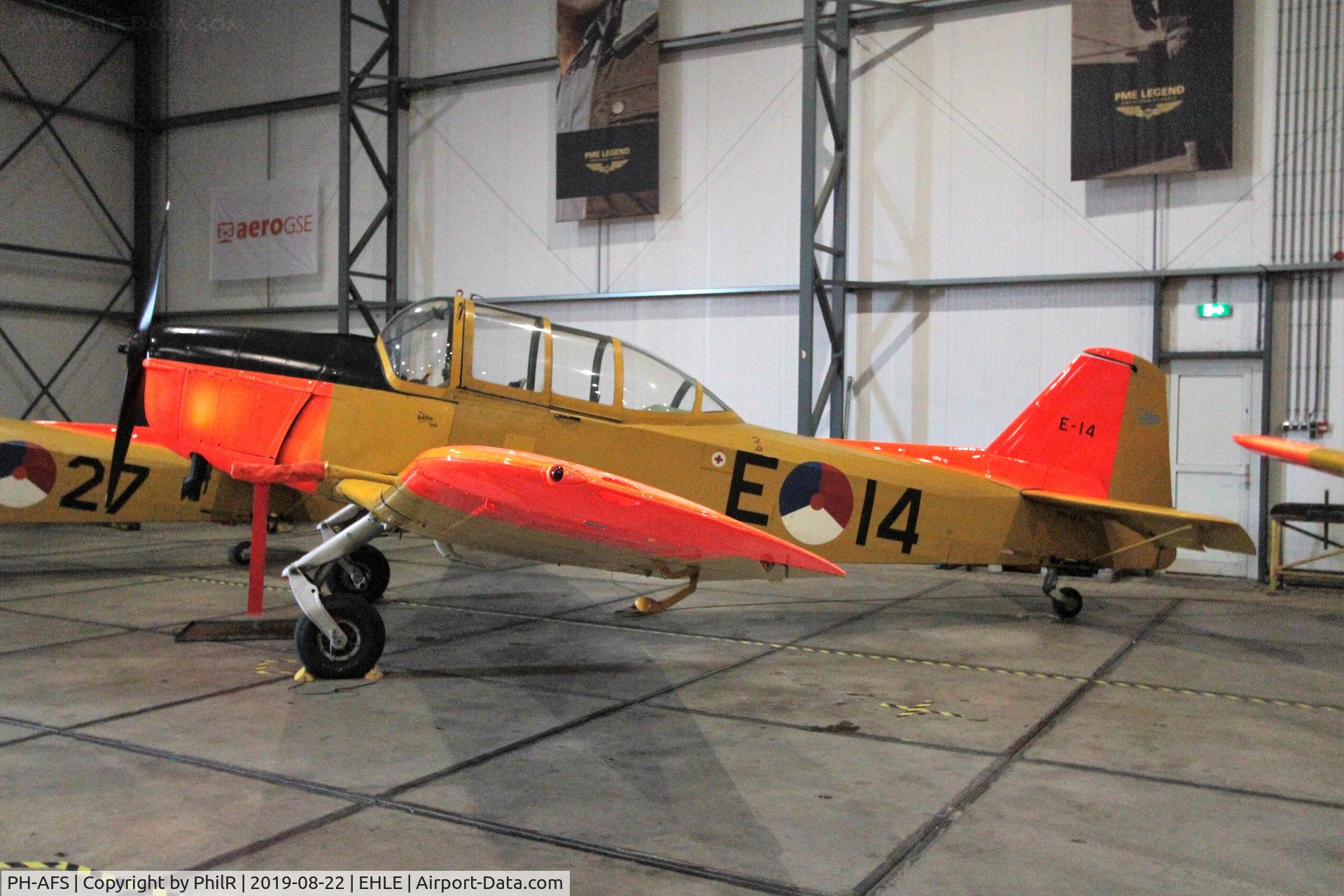 PH-AFS, 1950 Fokker S.11-1 Instructor C/N 6205, E-14 (PH-AFS) 1950 Fokker S.11-1 Instructor RNetAF Aviodrome Lelystad
