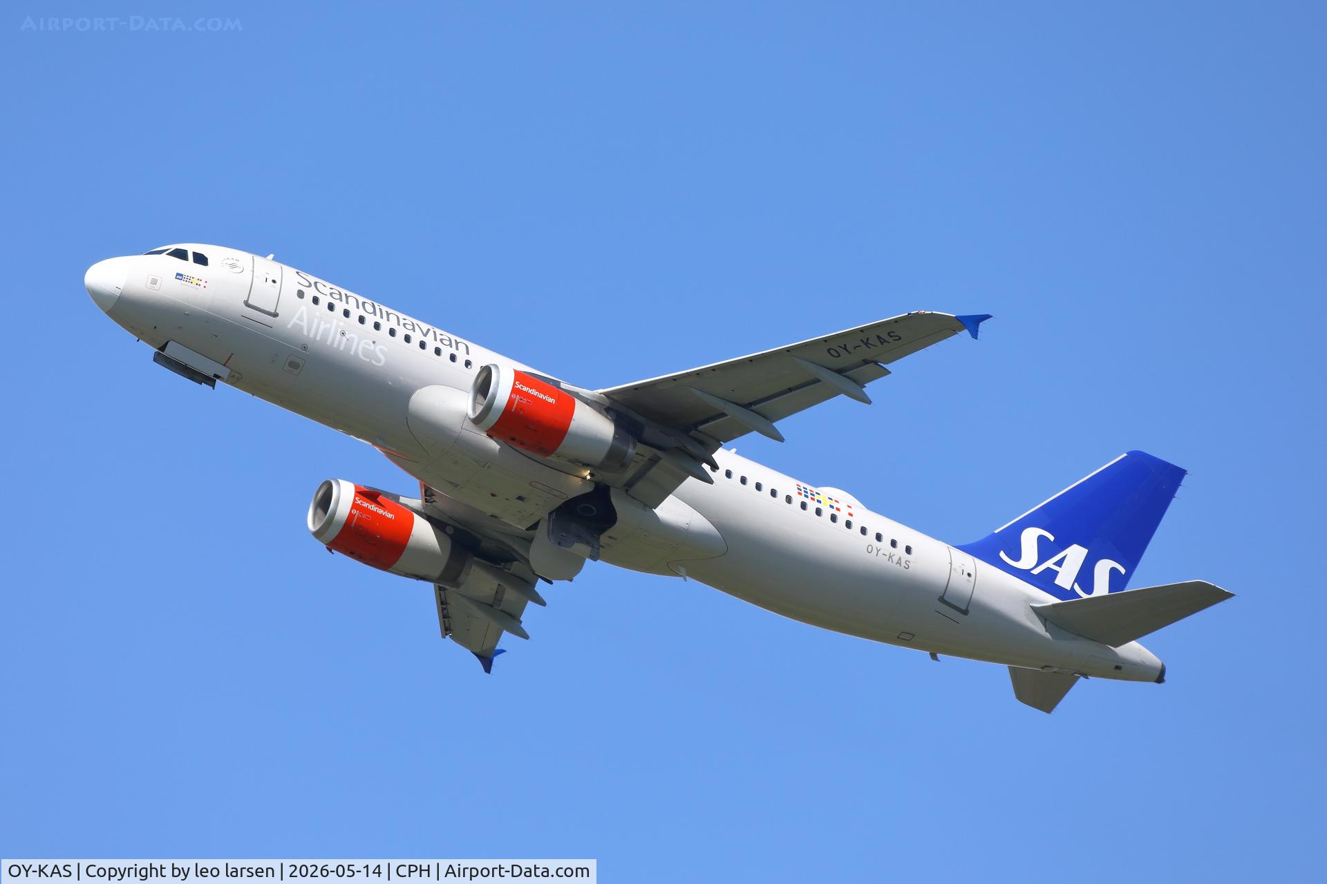 OY-KAS, 2007 Airbus A320-232 C/N 3335, Copenhagen 14.5.2026